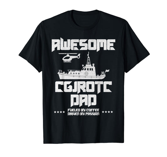 Awesome Cgjrotc Dad Military Jrotc Cadet T-Shirt - Custom Art Print Unisex - T-Shirt, Sweatshirt, Hoodie