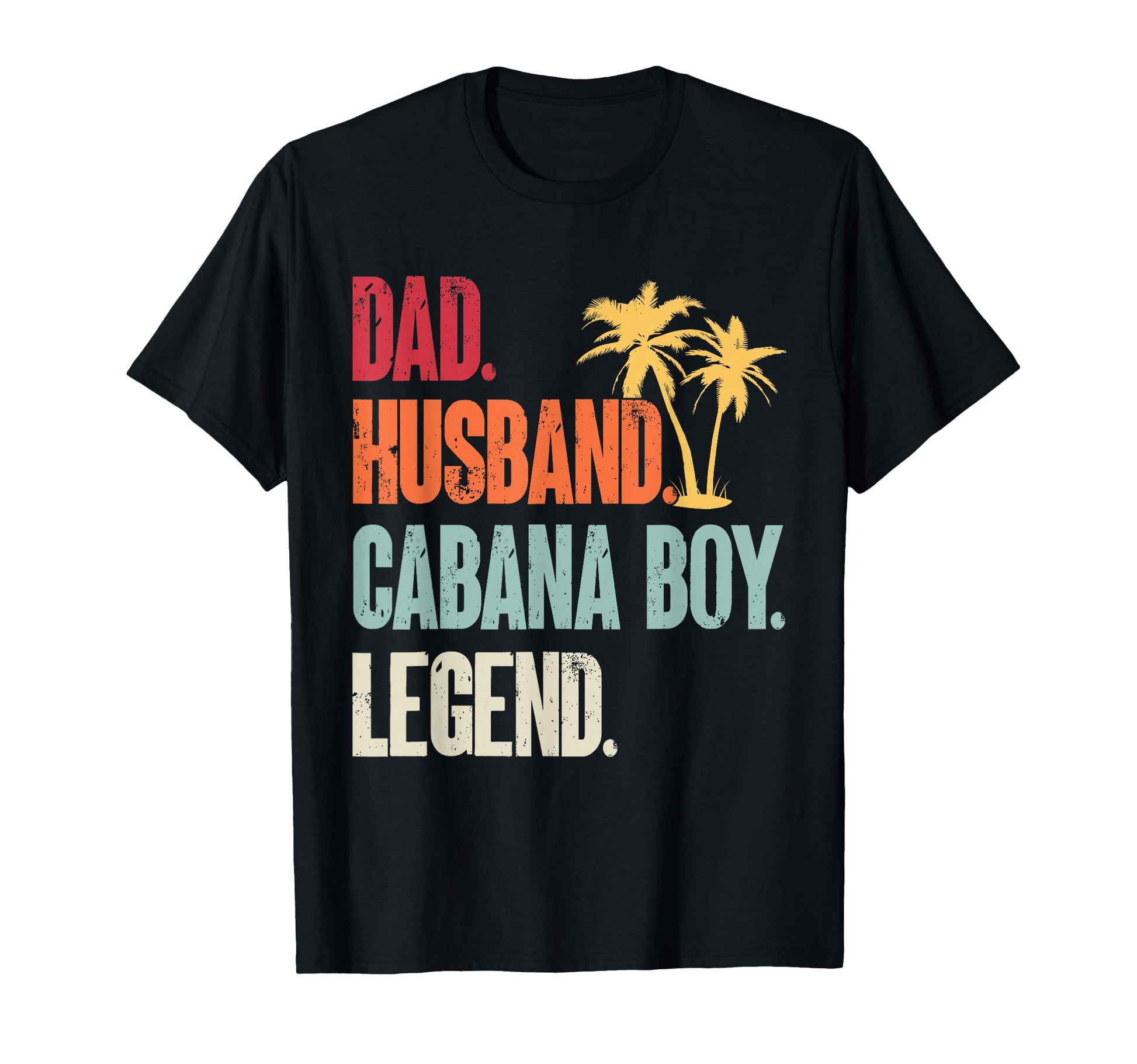 Cabana Beach Bartender Dad Husband Cabana T-Shirt - Graphic Print Unisex - T-Shirt, Sweatshirt, Hoodie