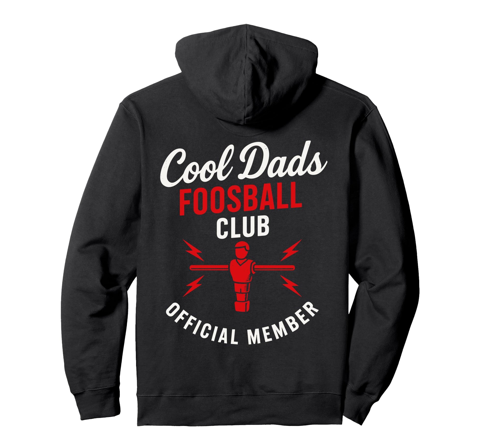 Funny Table Soccer Foosball Dad Hoodie - Aesthetic Graphic Men Women - T-Shirt, Sweatshirt, Hoodie