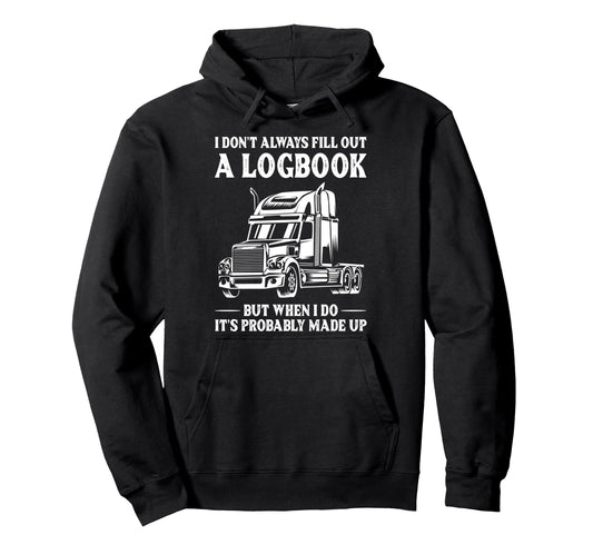 Best Truck Driver Art Dad Trucking Cdl Hoodie - Unique Graphic Men Women - T-Shirt, Sweatshirt, Hoodie