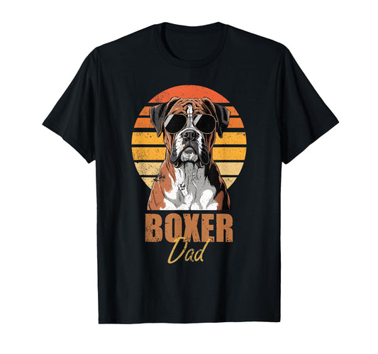 Boxer Dad Funny Dog Lovers T-Shirt - Aesthetic Graphic Men Women - T-Shirt, Sweatshirt, Hoodie