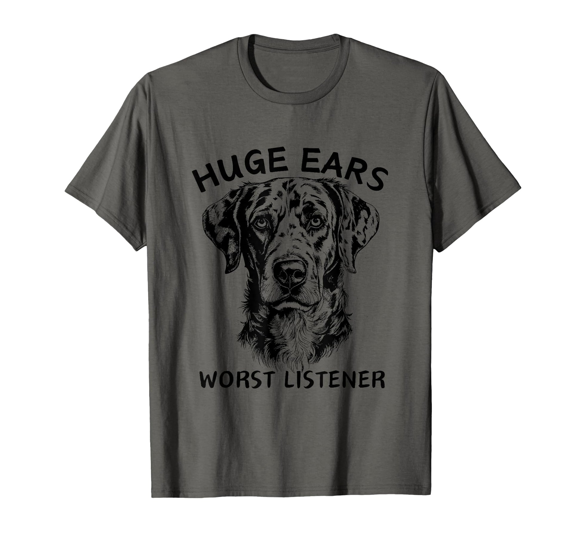 Funny Catahoula Leopard Dog Huge Ears T-Shirt - Graphic Print Men Women - T-Shirt, Sweatshirt, Hoodie