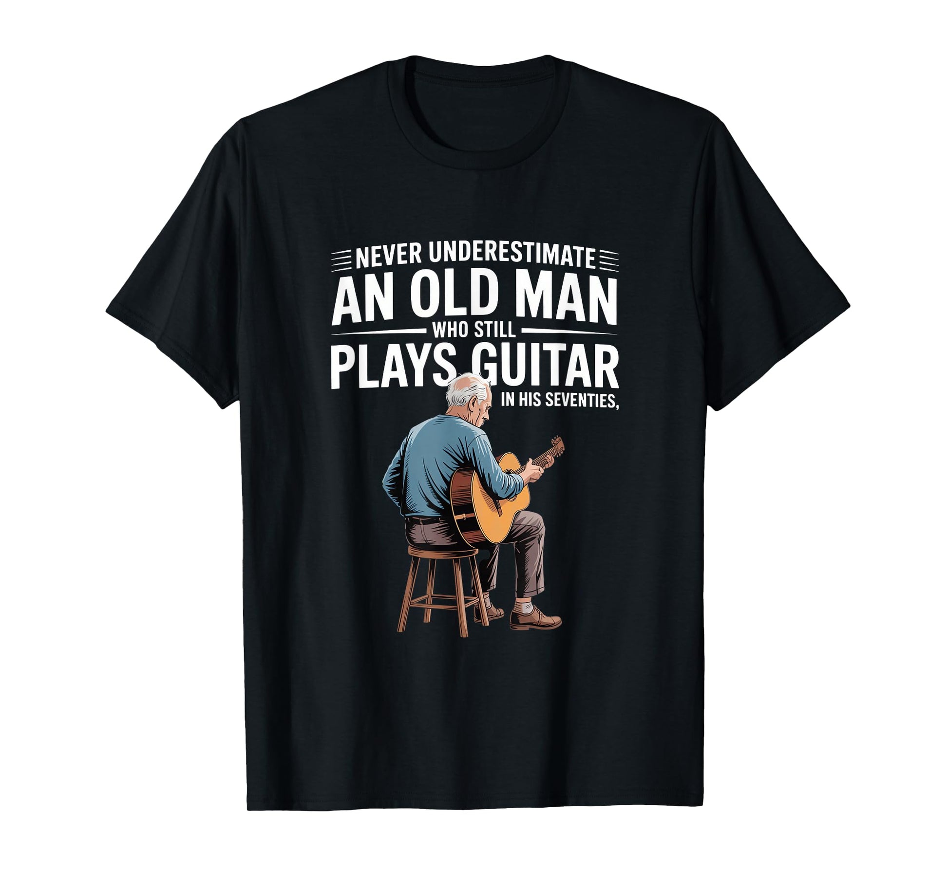 Never Underestimate Old Who Plays T-Shirt - Aesthetic Graphic Unisex - T-Shirt, Sweatshirt, Hoodie