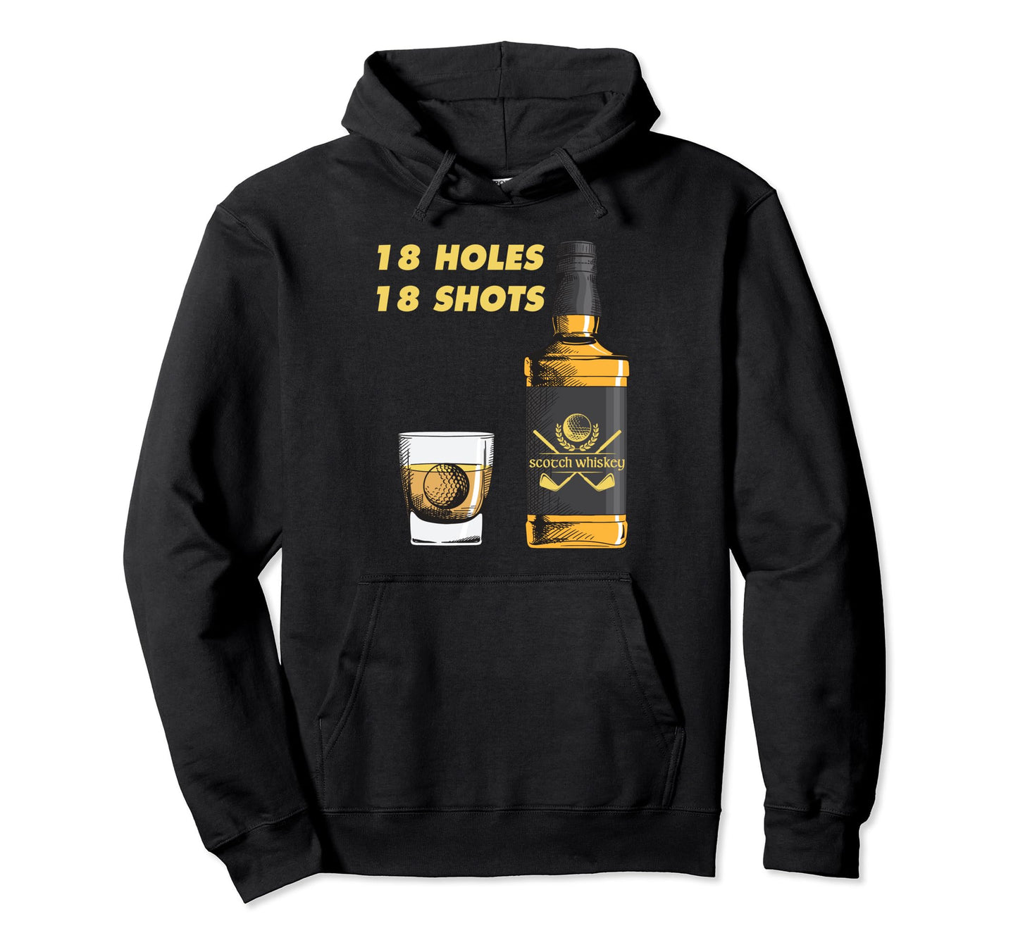 Mens Golf Fathers Day Dad Birthday Golfer Hoodie - Minimalist Print Unisex - T-Shirt, Sweatshirt, Hoodie