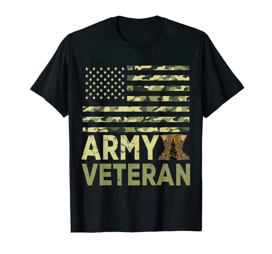 Army Veteran Day Proud Veteran T-Shirt - Streetwear Style for Adults - T-Shirt, Sweatshirt, Hoodie