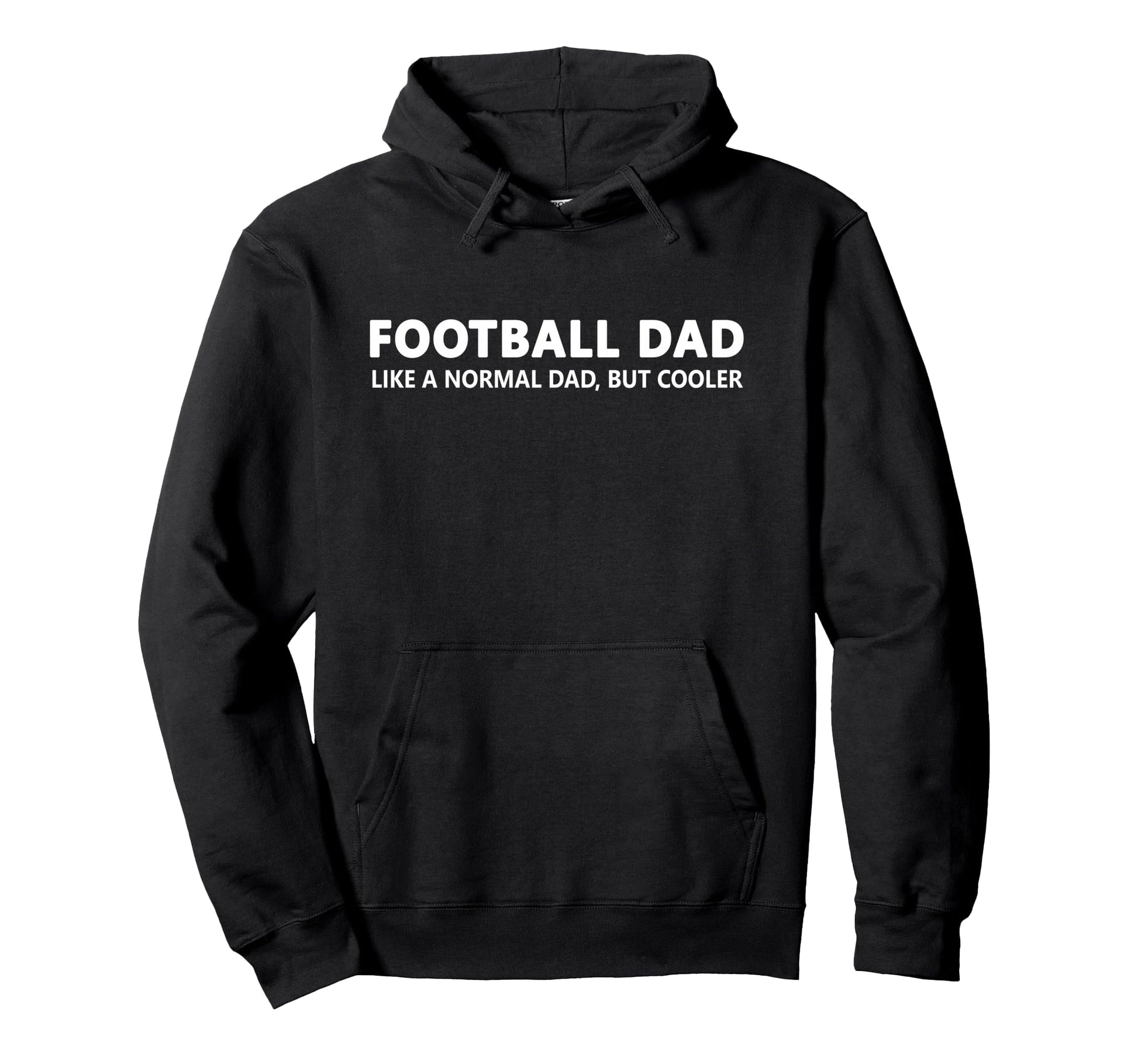 Football Father Football Dad Hoodie - Minimalist Print Men Women - T-Shirt, Sweatshirt, Hoodie