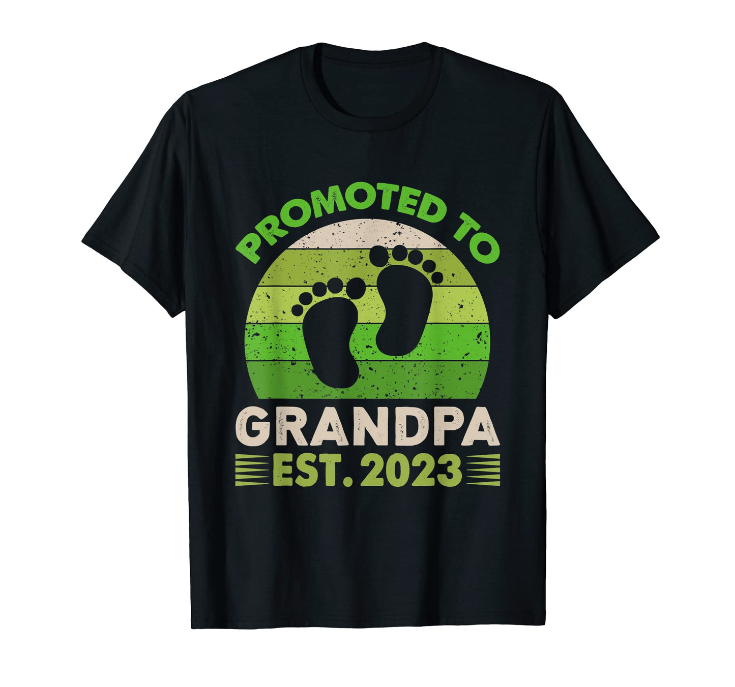 Funny Promoted To Grandpa Est T-Shirt - Casual Everyday Wear Men Women - T-Shirt, Sweatshirt, Hoodie