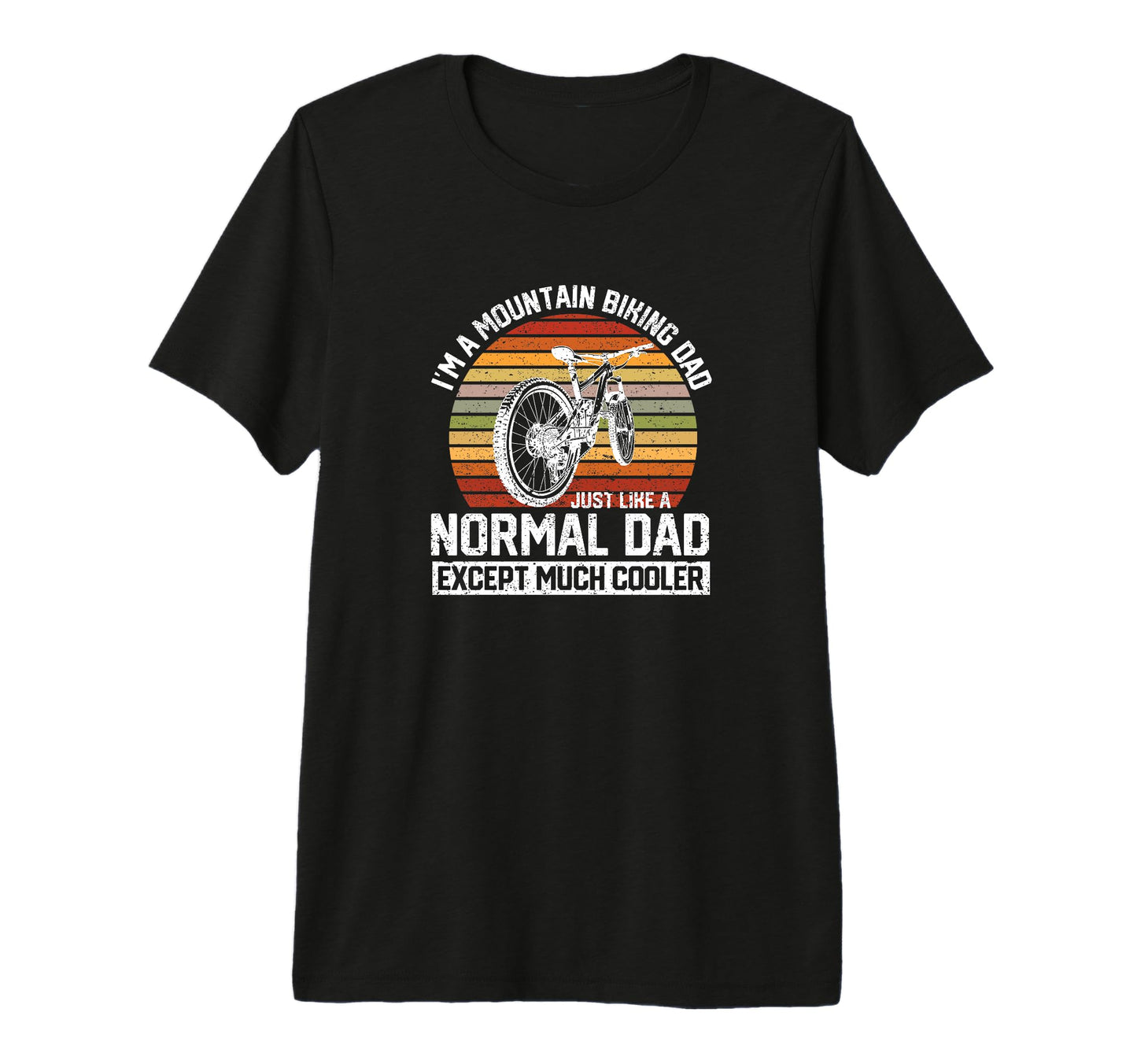 Mountain Bike Dad Cycling Mtb Funny T-Shirt - Aesthetic Graphic for Adults - T-Shirt, Sweatshirt, Hoodie