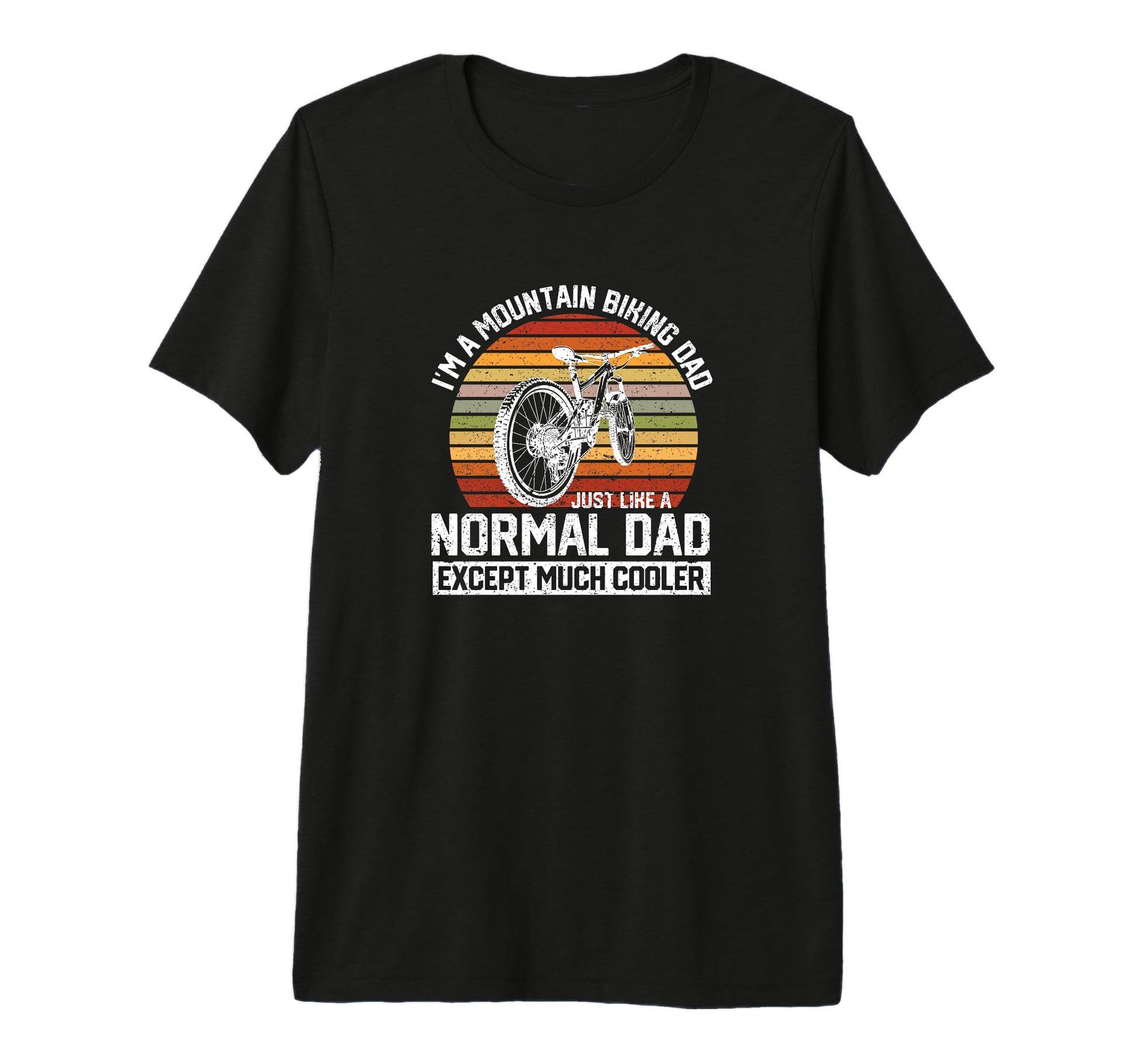 Mountain Bike Dad Cycling Mtb Funny T-Shirt - Aesthetic Graphic for Adults - T-Shirt, Sweatshirt, Hoodie