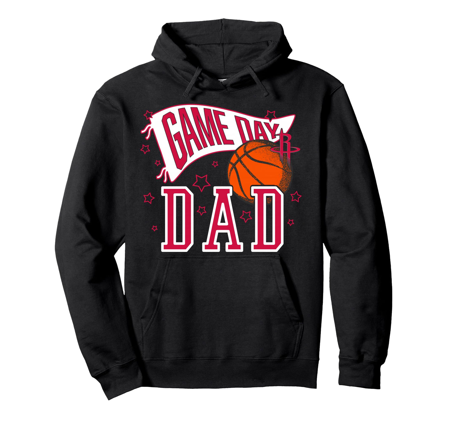Nba Houston Rockets Fathers Day Hoodie - Minimalist Print for Adults - T-Shirt, Sweatshirt, Hoodie