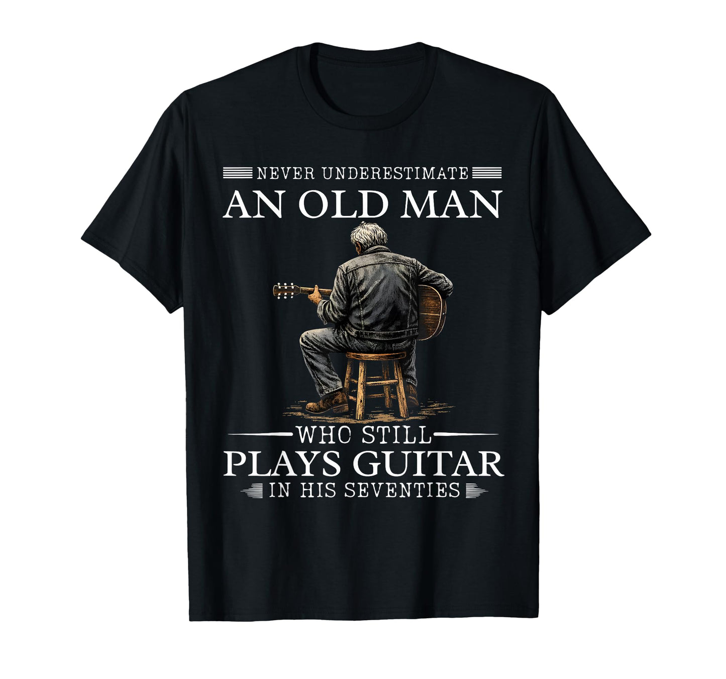 Never Underestimate Old Who Plays T-Shirt - Trendy Graphic Men Women - T-Shirt, Sweatshirt, Hoodie