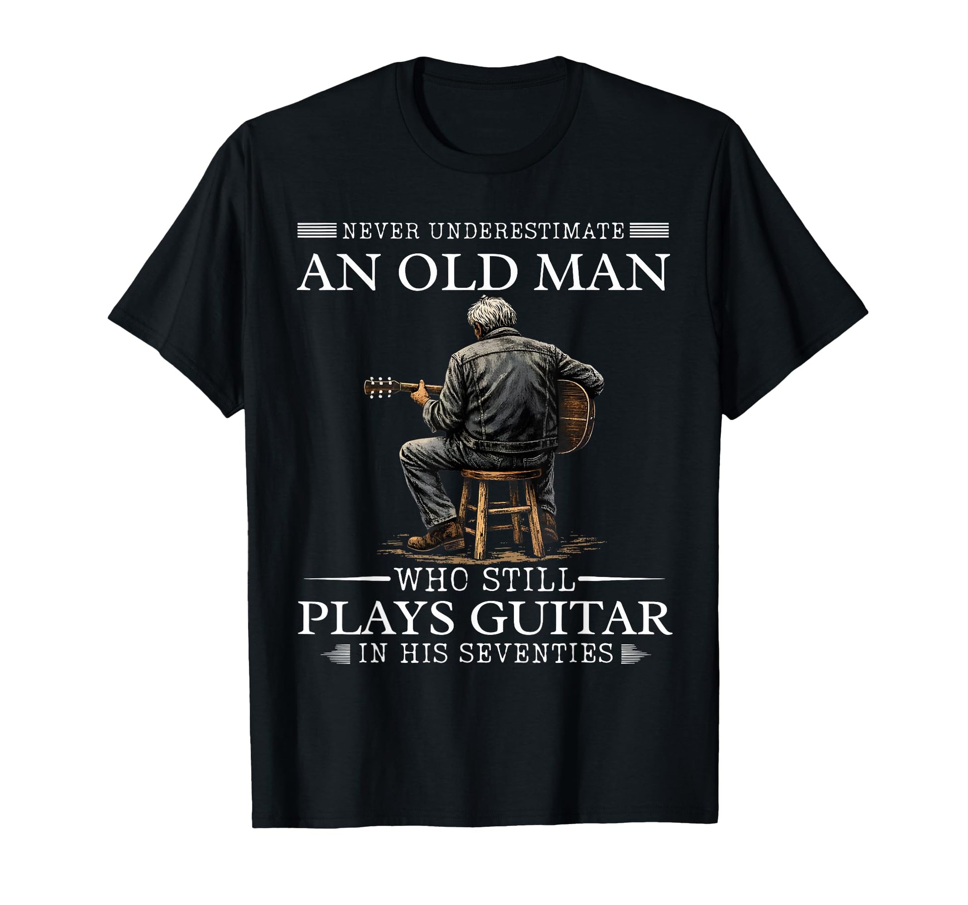 Never Underestimate Old Who Plays T-Shirt - Trendy Graphic Men Women - T-Shirt, Sweatshirt, Hoodie