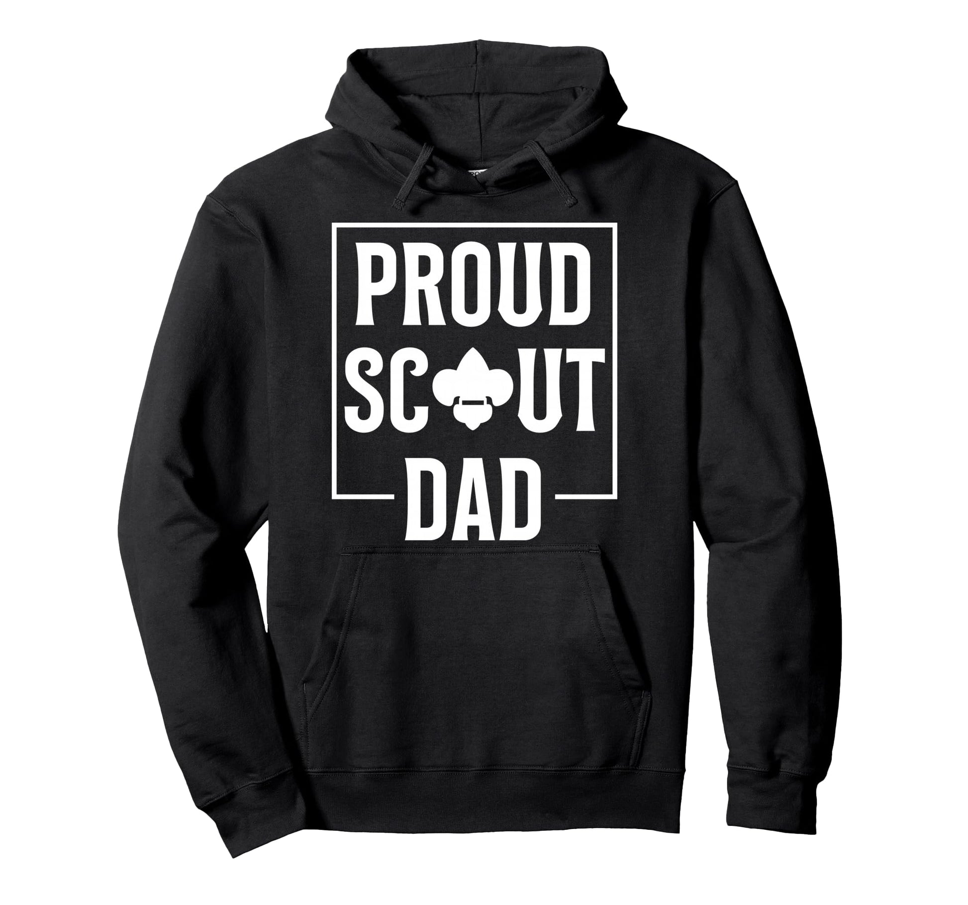 Scouting Dad Camping Wilderness Scout Dad Hoodie - Unique Graphic Men Women - T-Shirt, Sweatshirt, Hoodie