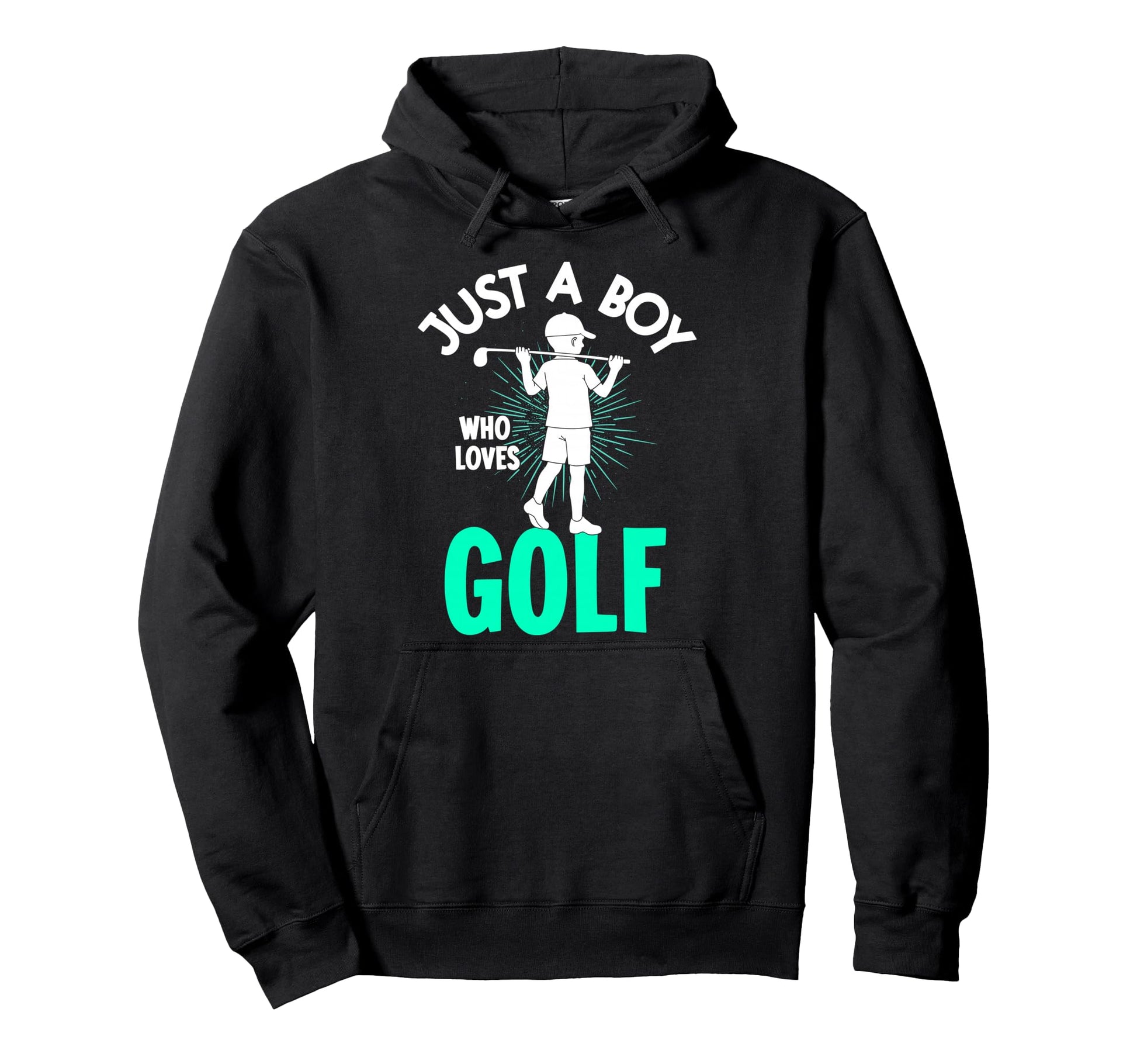 Just Who Loves Golf Golfing Golf Player Hoodie - Trendy Graphic for Adults - T-Shirt, Sweatshirt, Hoodie
