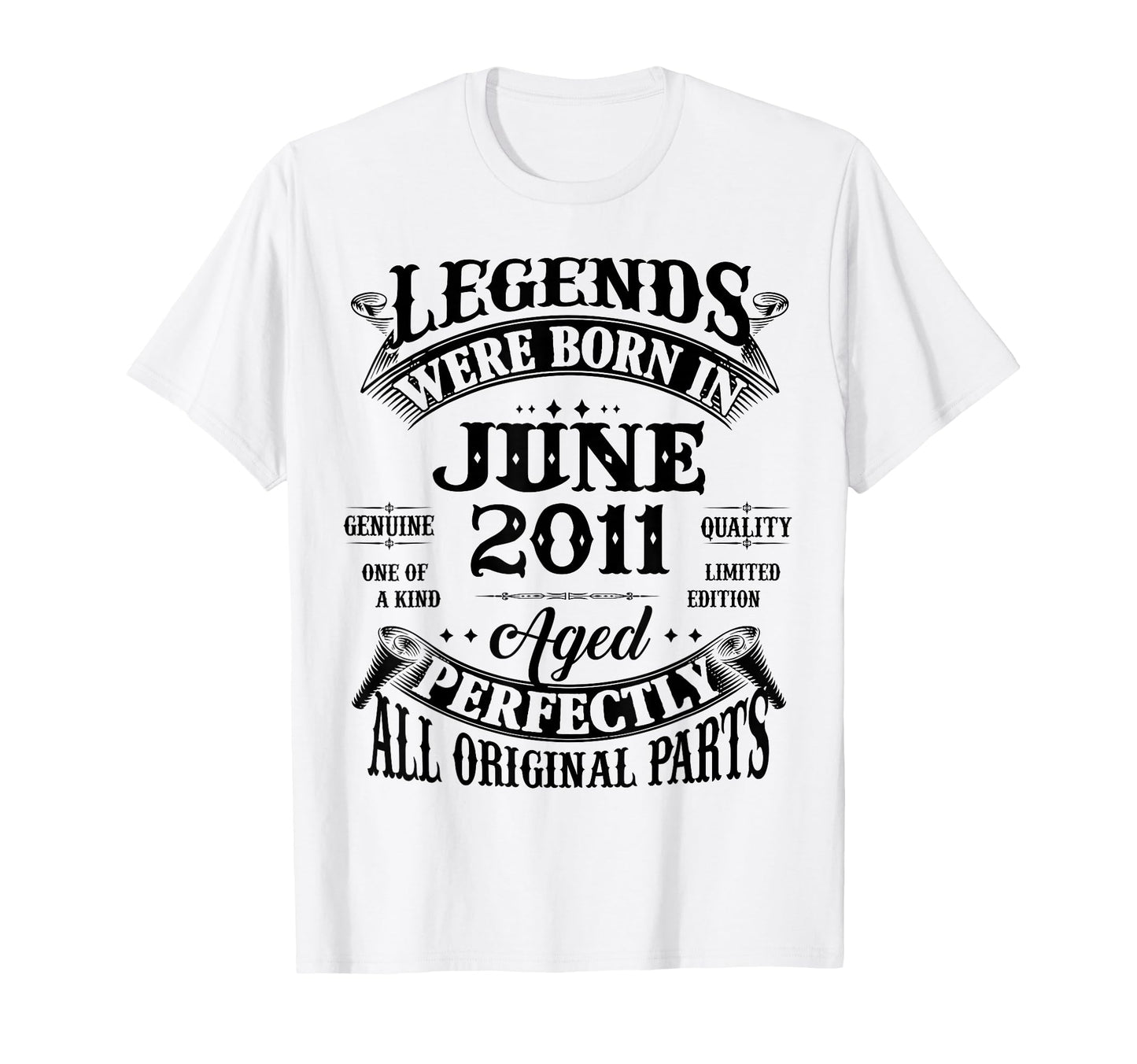 15Th Birthday Gift Legend Born June T-Shirt - Aesthetic Graphic Men Women - T-Shirt, Sweatshirt, Hoodie