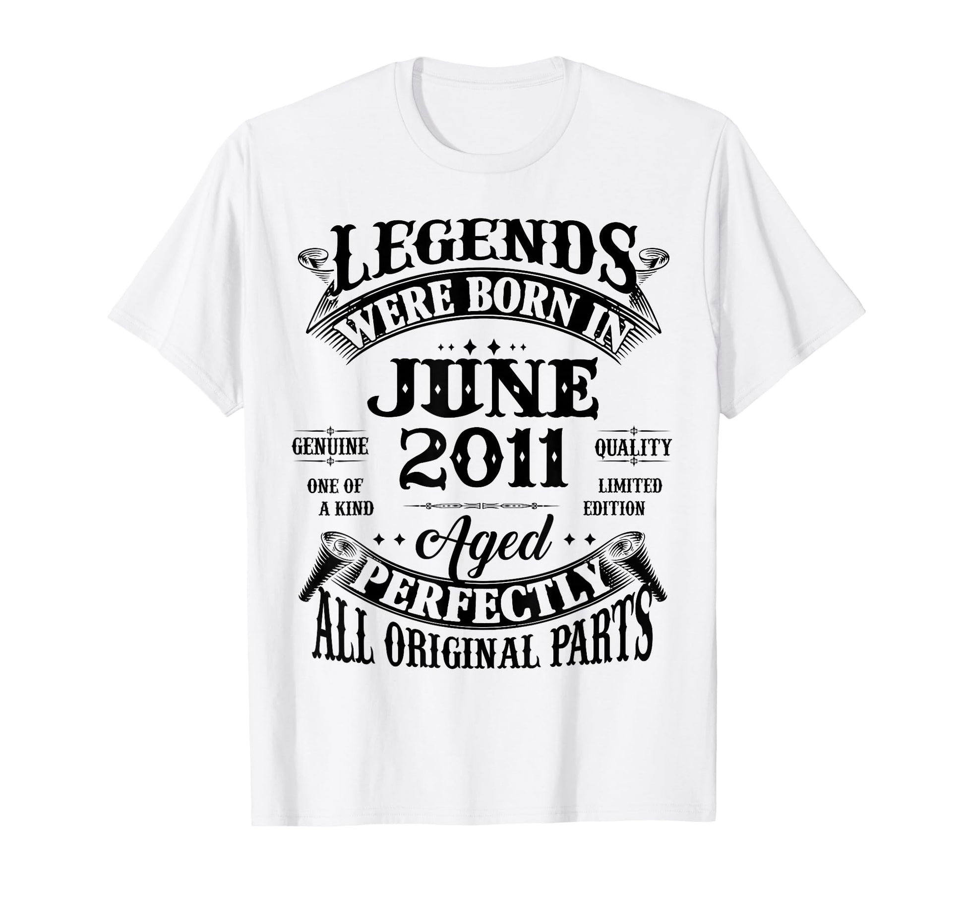 15Th Birthday Gift Legend Born June T-Shirt - Aesthetic Graphic Men Women - T-Shirt, Sweatshirt, Hoodie