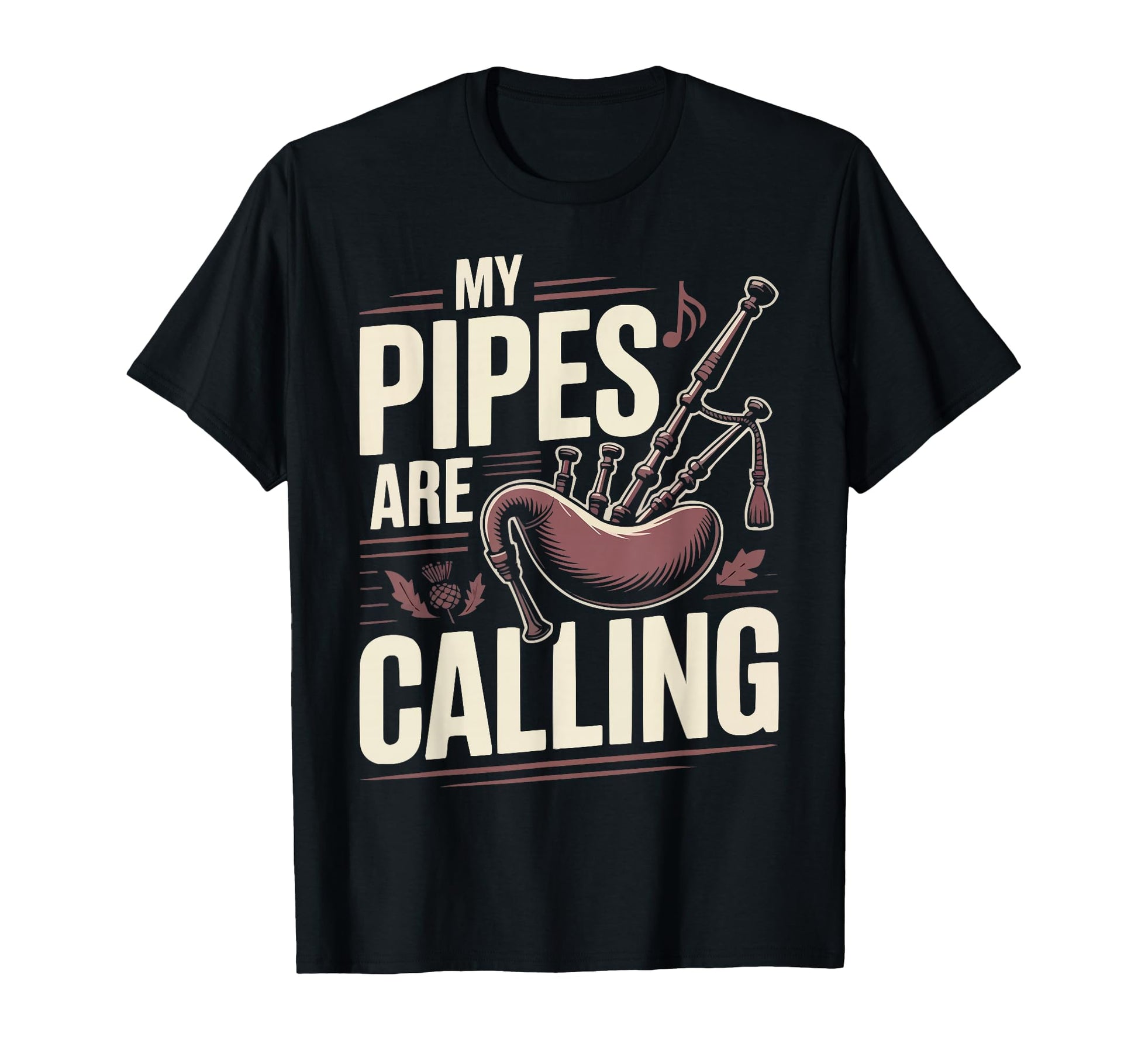 Bagpipe Player Musical Instrument T-Shirt - Streetwear Style Unisex - T-Shirt, Sweatshirt, Hoodie