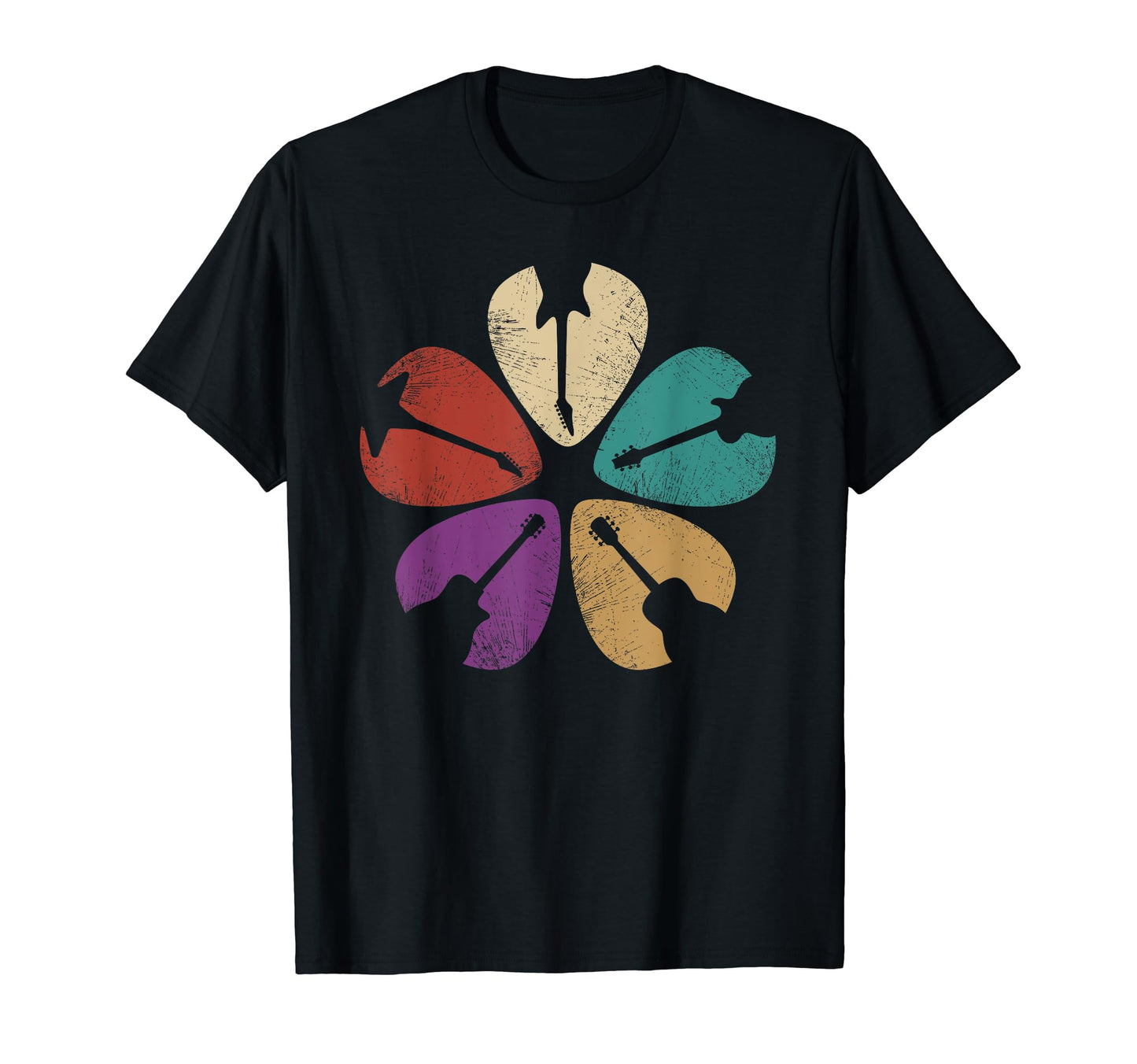 Guitar Pick Player Guitarist Bassist T-Shirt - Minimalist Print Unisex - T-Shirt, Sweatshirt, Hoodie
