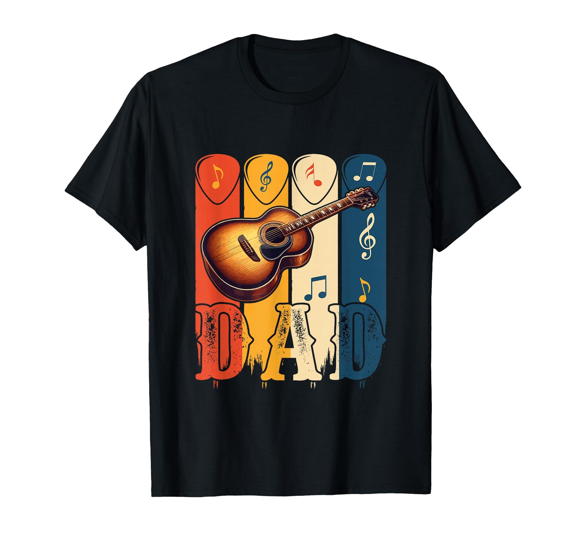 Dad Fathers Day Guitar Lover Player T-Shirt - Streetwear Style Unisex - T-Shirt, Sweatshirt, Hoodie