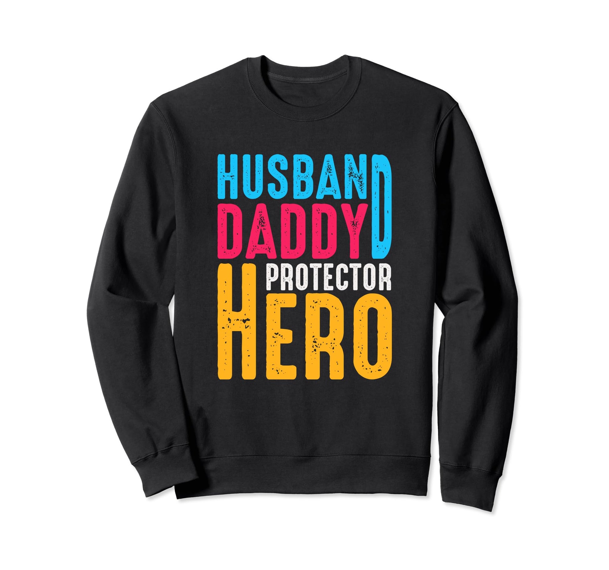 Best Dad Funny Father Daddy Husband Sweatshirt - Minimalist Print Unisex - T-Shirt, Sweatshirt, Hoodie