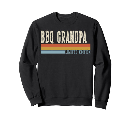 Bbq Grandpa Grandpa Fathers Sweatshirt - Casual Everyday Wear for Adults - T-Shirt, Sweatshirt, Hoodie