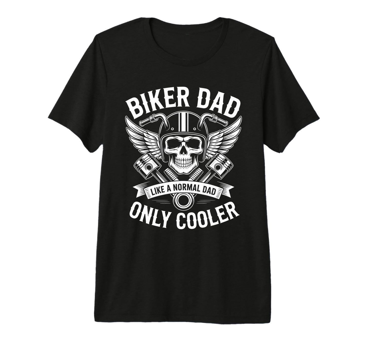 Im Biker Dad Motorcycle Funny Bike T-Shirt - Custom Art Print for Adults - T-Shirt, Sweatshirt, Hoodie