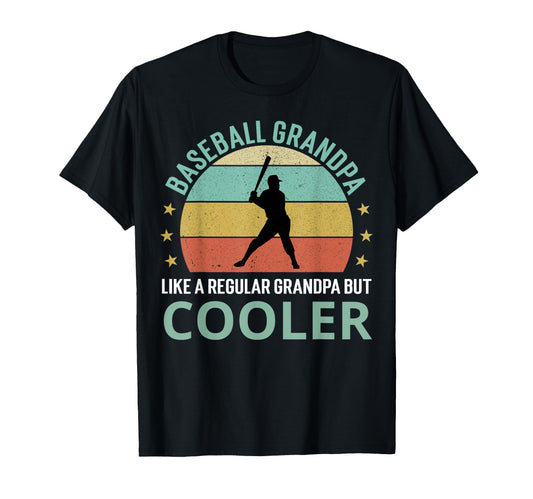 Baseball Grandpa Like Regular Grandpa T-Shirt - Minimalist Print Men Women - T-Shirt, Sweatshirt, Hoodie