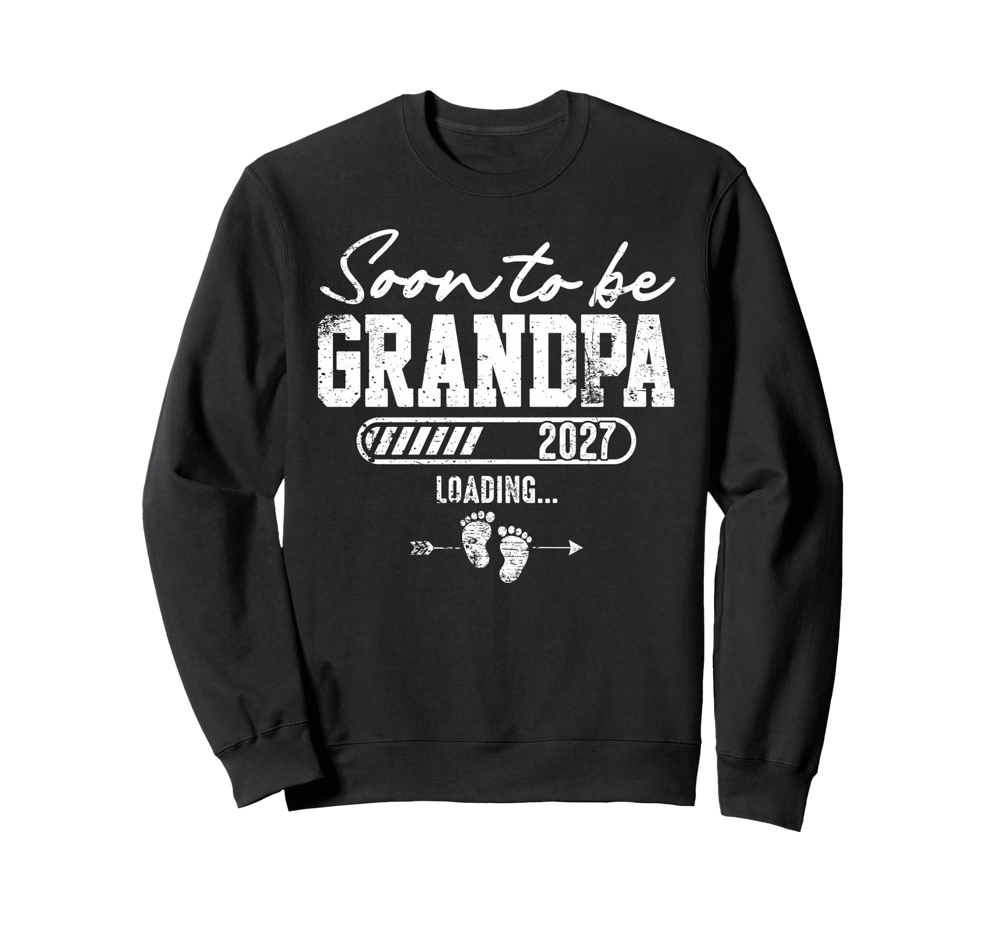 Soon To Be Grandpa Est 2027 Funny Sweatshirt - Aesthetic Graphic Men Women - T-Shirt, Sweatshirt, Hoodie