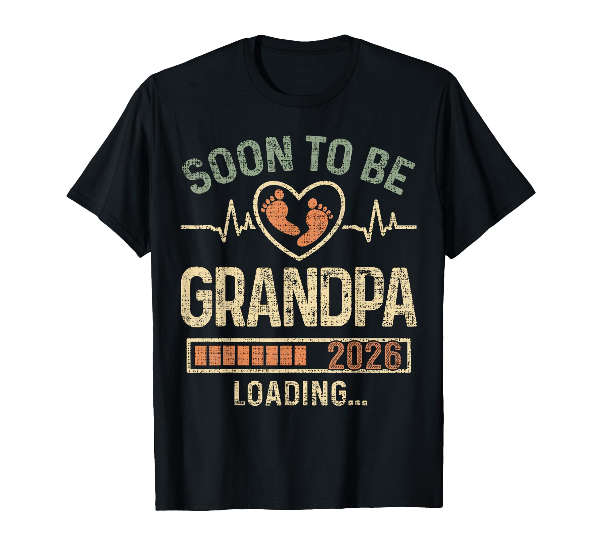 Soon To Be Grandpa 2026 Expecting T-Shirt - Unique Graphic for Adults - T-Shirt, Sweatshirt, Hoodie