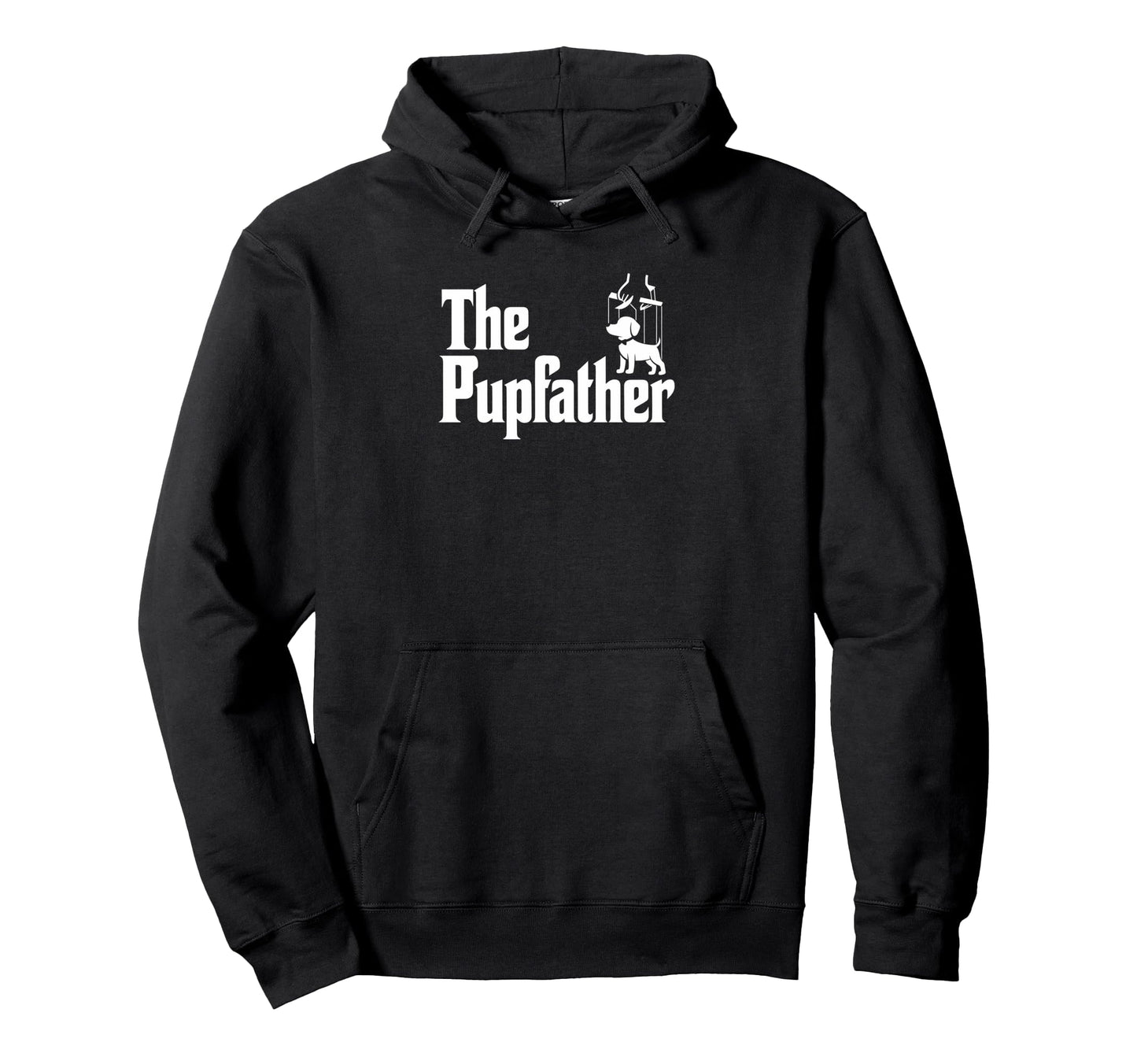 Pupfather Funny Dog Lover Dog Dad Owner Hoodie - Minimalist Print Unisex - T-Shirt, Sweatshirt, Hoodie