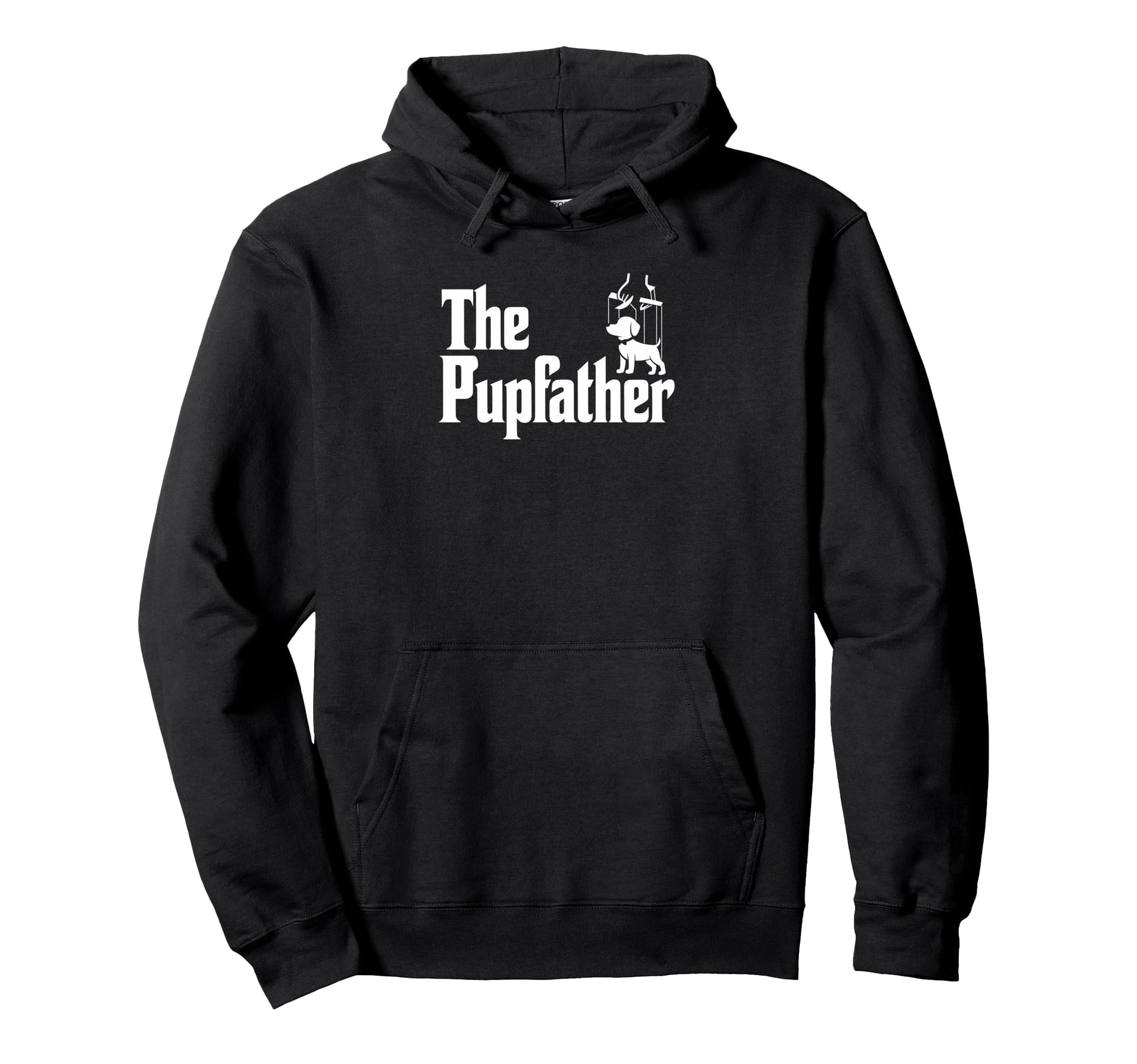Pupfather Funny Dog Lover Dog Dad Owner Hoodie - Minimalist Print Unisex - T-Shirt, Sweatshirt, Hoodie