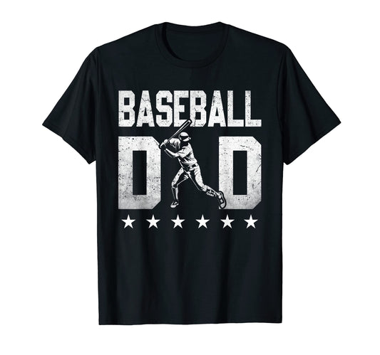 Baseball Players Dad Fathers Day T-Shirt - Aesthetic Graphic Men Women - T-Shirt, Sweatshirt, Hoodie