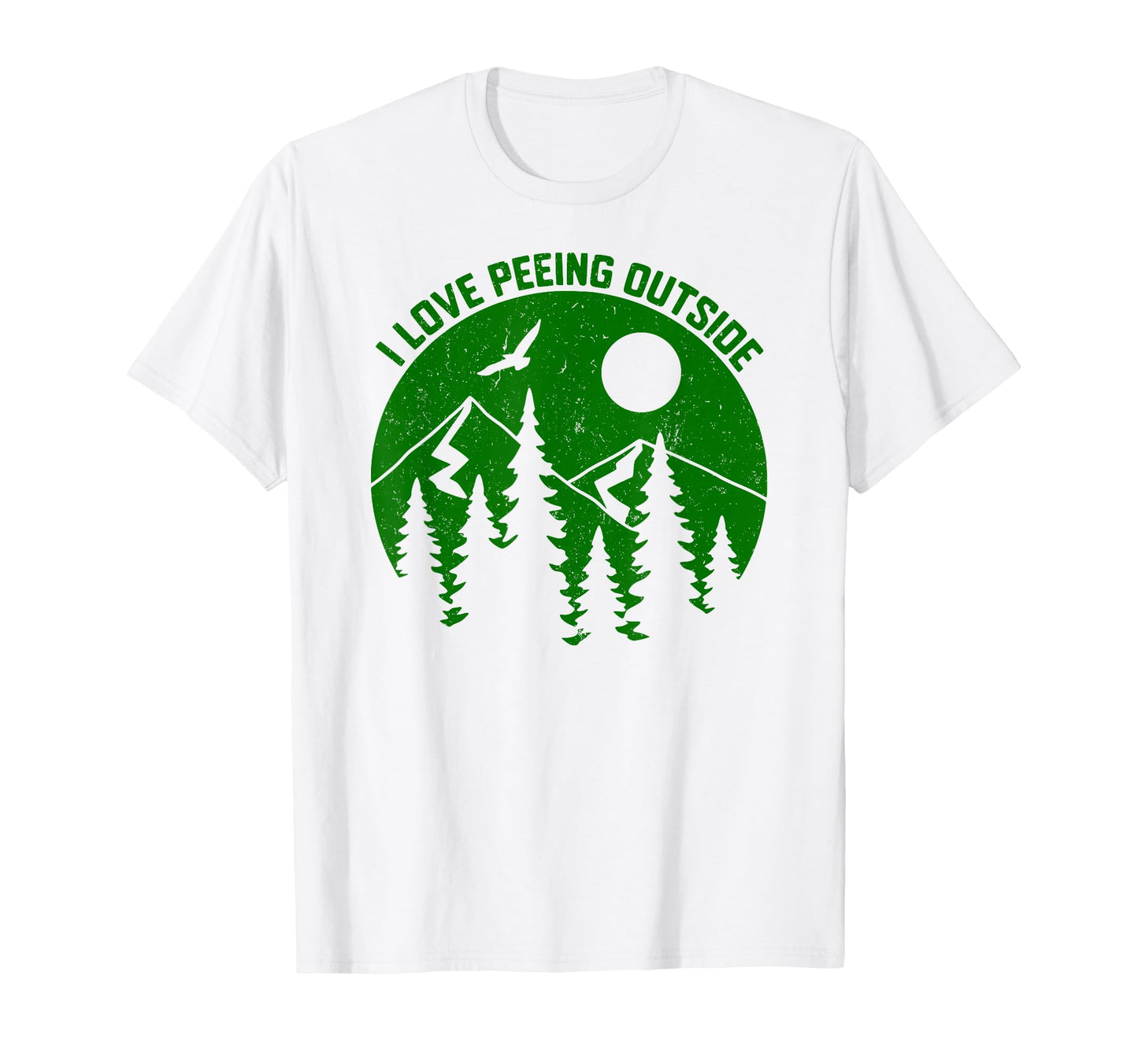 I Love Peeing Outside Funny T-Shirt - Fun Novelty Design for Adults - T-Shirt, Sweatshirt, Hoodie