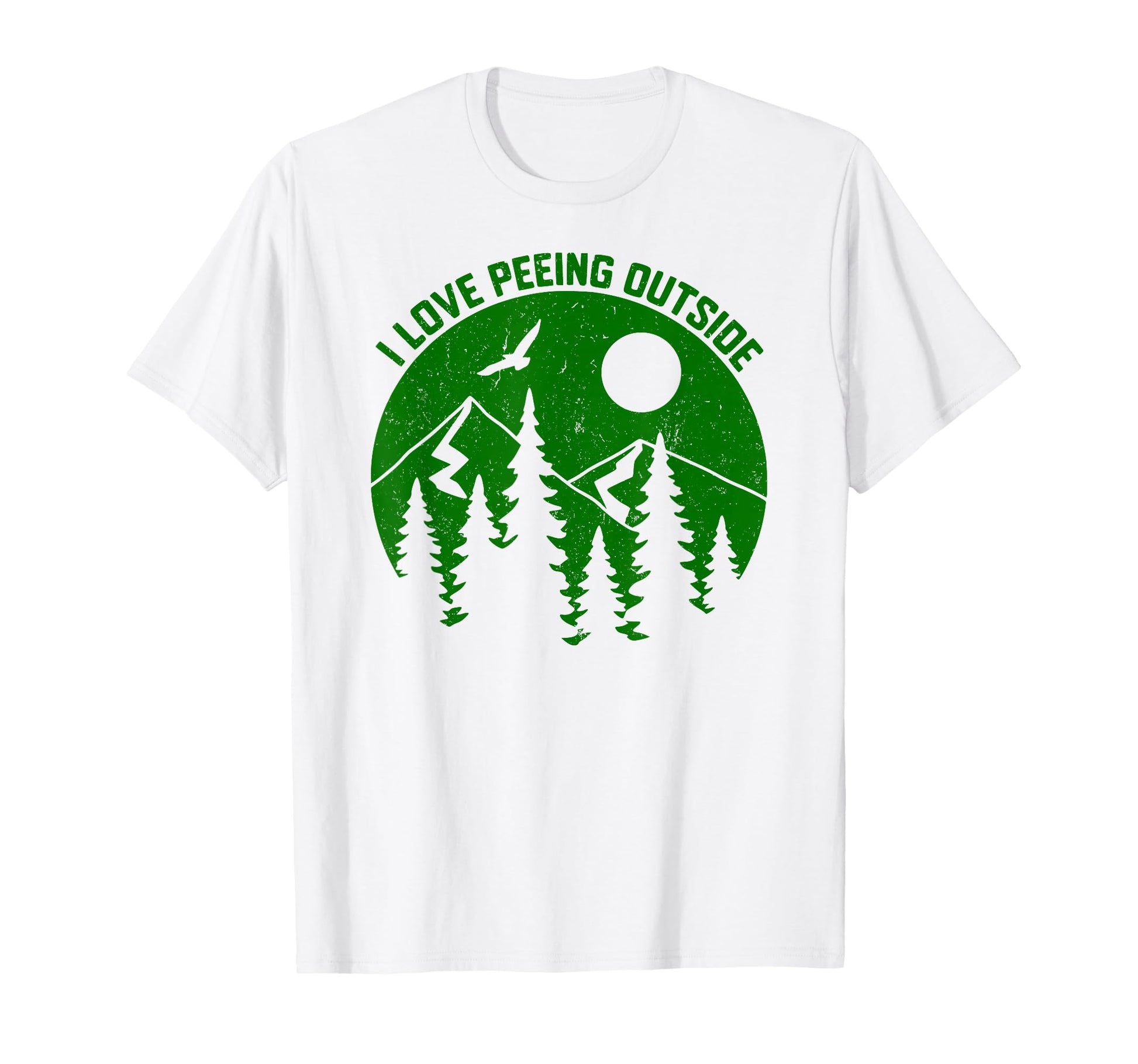 I Love Peeing Outside Funny T-Shirt - Fun Novelty Design for Adults - T-Shirt, Sweatshirt, Hoodie