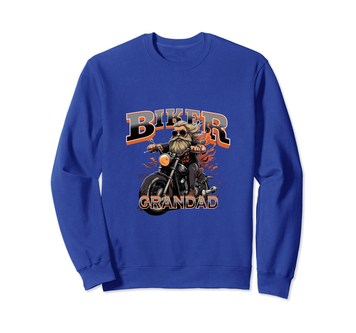 Mens Motorbike Biker Grandpa Sweatshirt - Novelty Apparel Unisex - T-Shirt, Sweatshirt, Hoodie