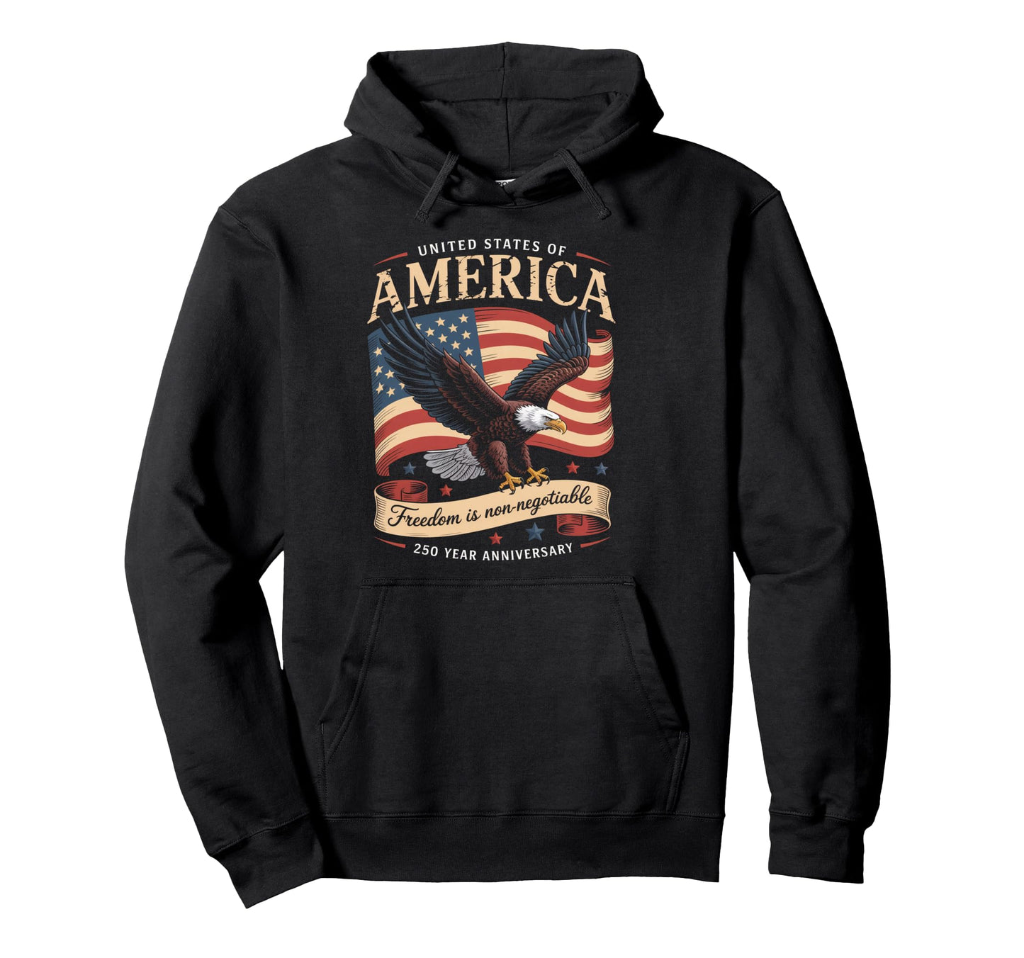 United States 250 Year Anniversary Sweatshirt - Novelty Apparel for Adults - T-Shirt, Sweatshirt, Hoodie