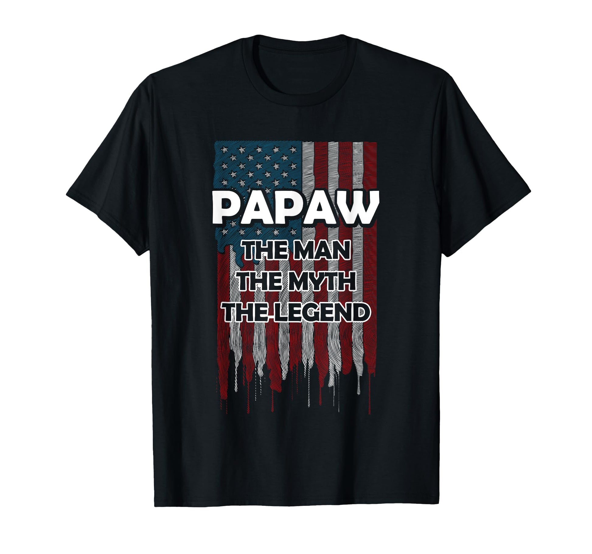 Papaw Myth Legend Dad Grandpa T-Shirt - Trendy Graphic Unisex - T-Shirt, Sweatshirt, Hoodie