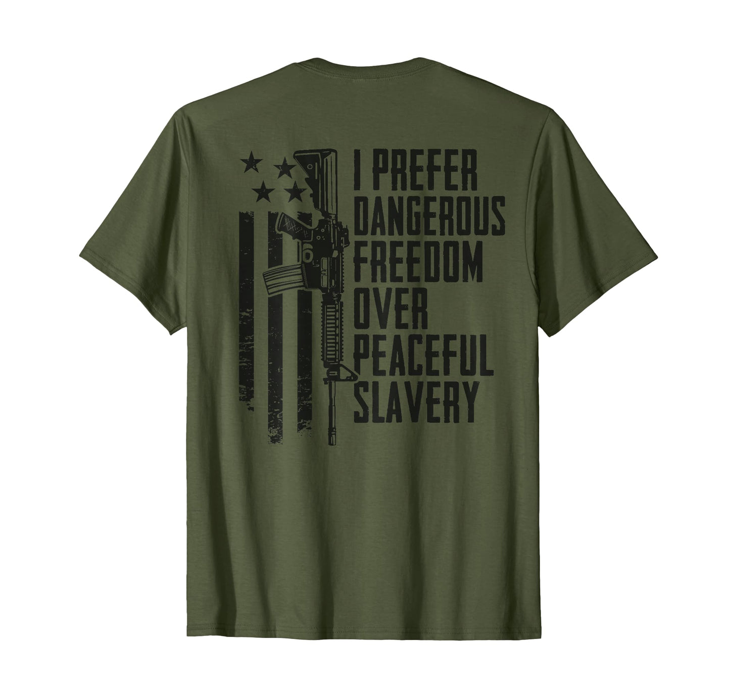 Dangerous Freedom Over Peaceful Slavery T-Shirt - Unique Graphic Men Women - T-Shirt, Sweatshirt, Hoodie