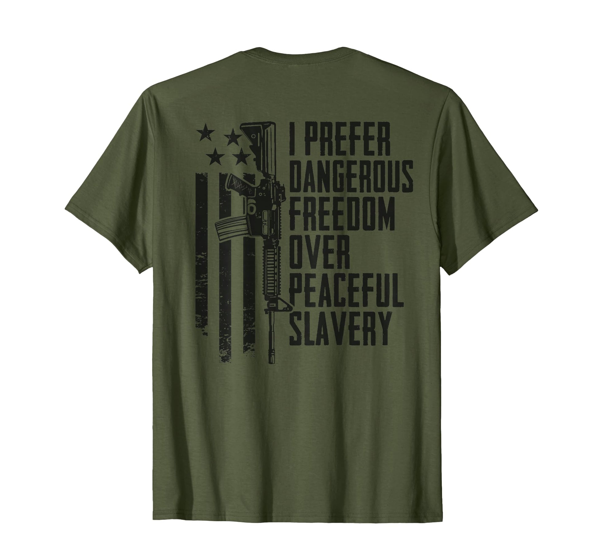 Dangerous Freedom Over Peaceful Slavery T-Shirt - Unique Graphic Men Women - T-Shirt, Sweatshirt, Hoodie