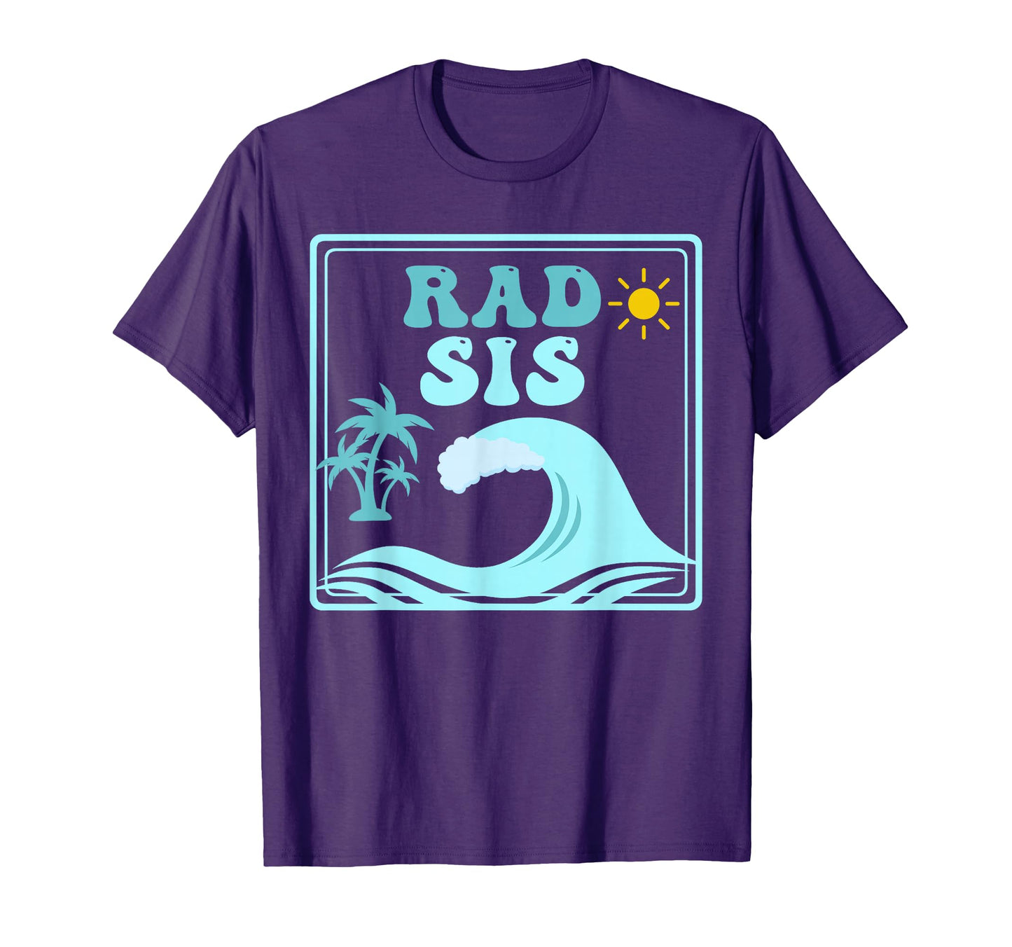 Rad Sis Big One 1St Birthday Surf T-Shirt - Unique Graphic for Adults - T-Shirt, Sweatshirt, Hoodie
