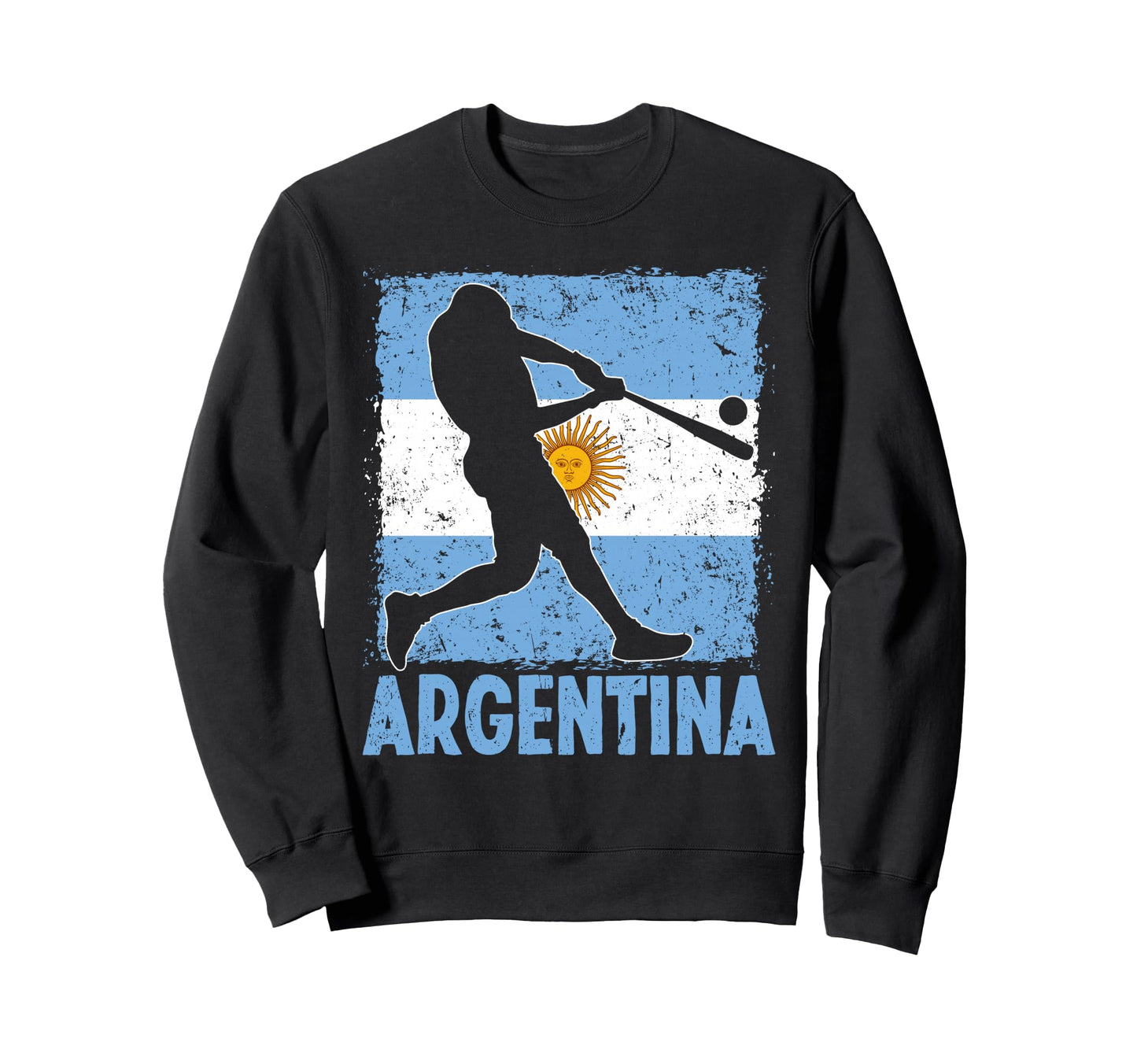 Argentinian Baseball Player Sweatshirt - Aesthetic Graphic Men Women - T-Shirt, Sweatshirt, Hoodie
