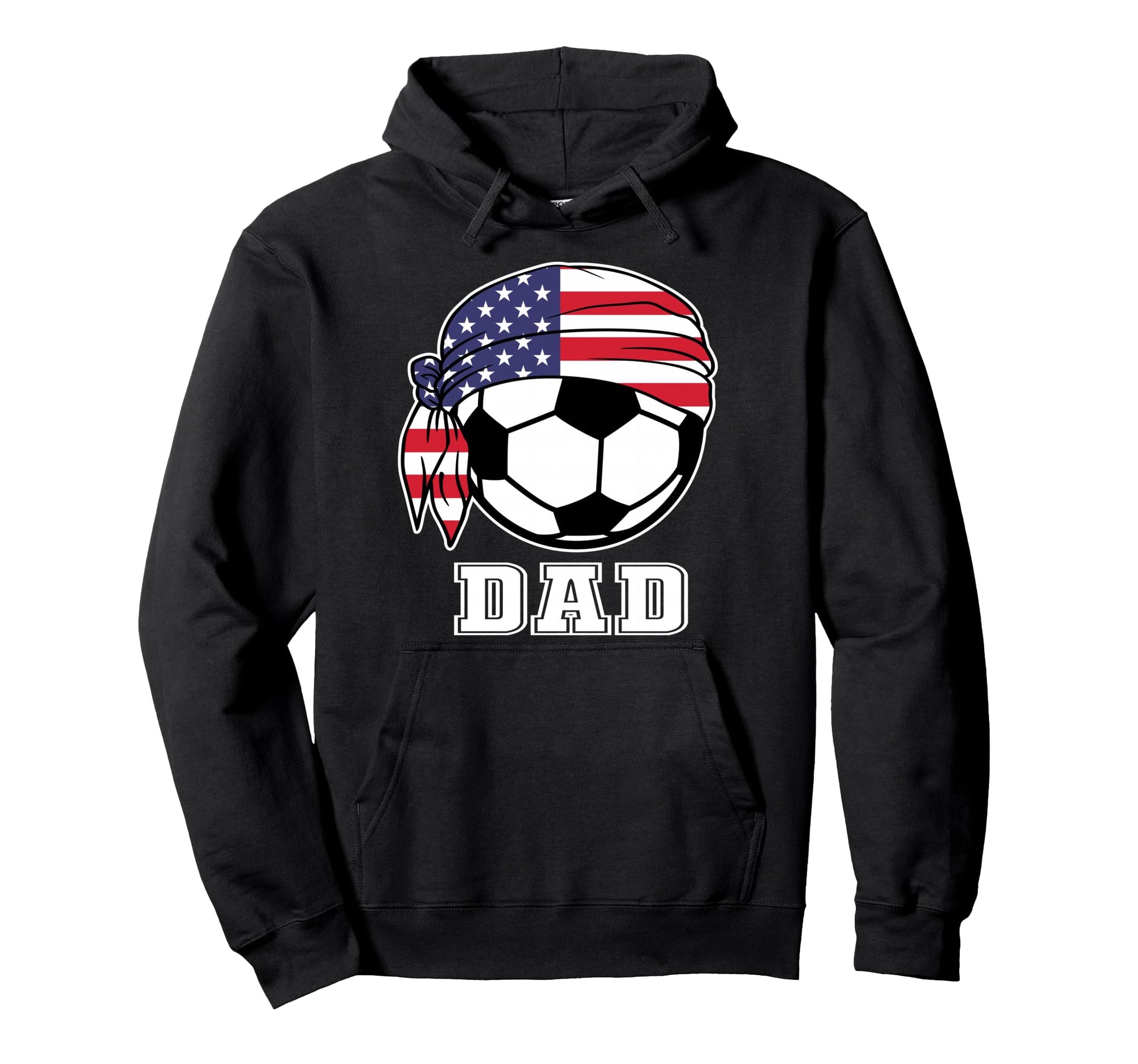 Soccer Dad Pops Father Soccer Player Hoodie - Fun Novelty Design Men Women - T-Shirt, Sweatshirt, Hoodie