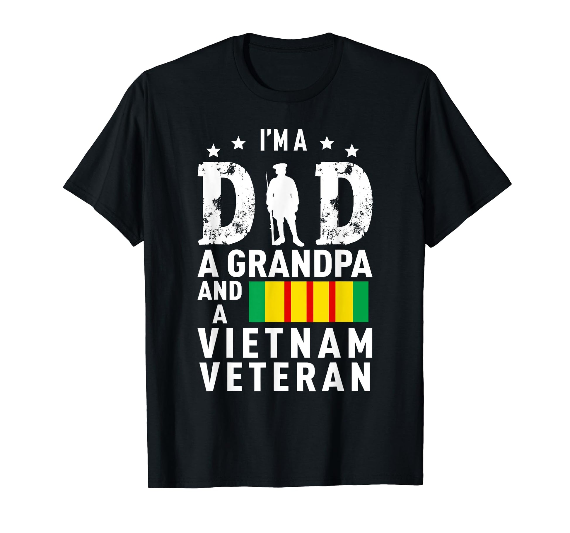 Im Dad Grandpa Vietnam Veteran Funny T-Shirt - Minimalist Print Men Women - T-Shirt, Sweatshirt, Hoodie