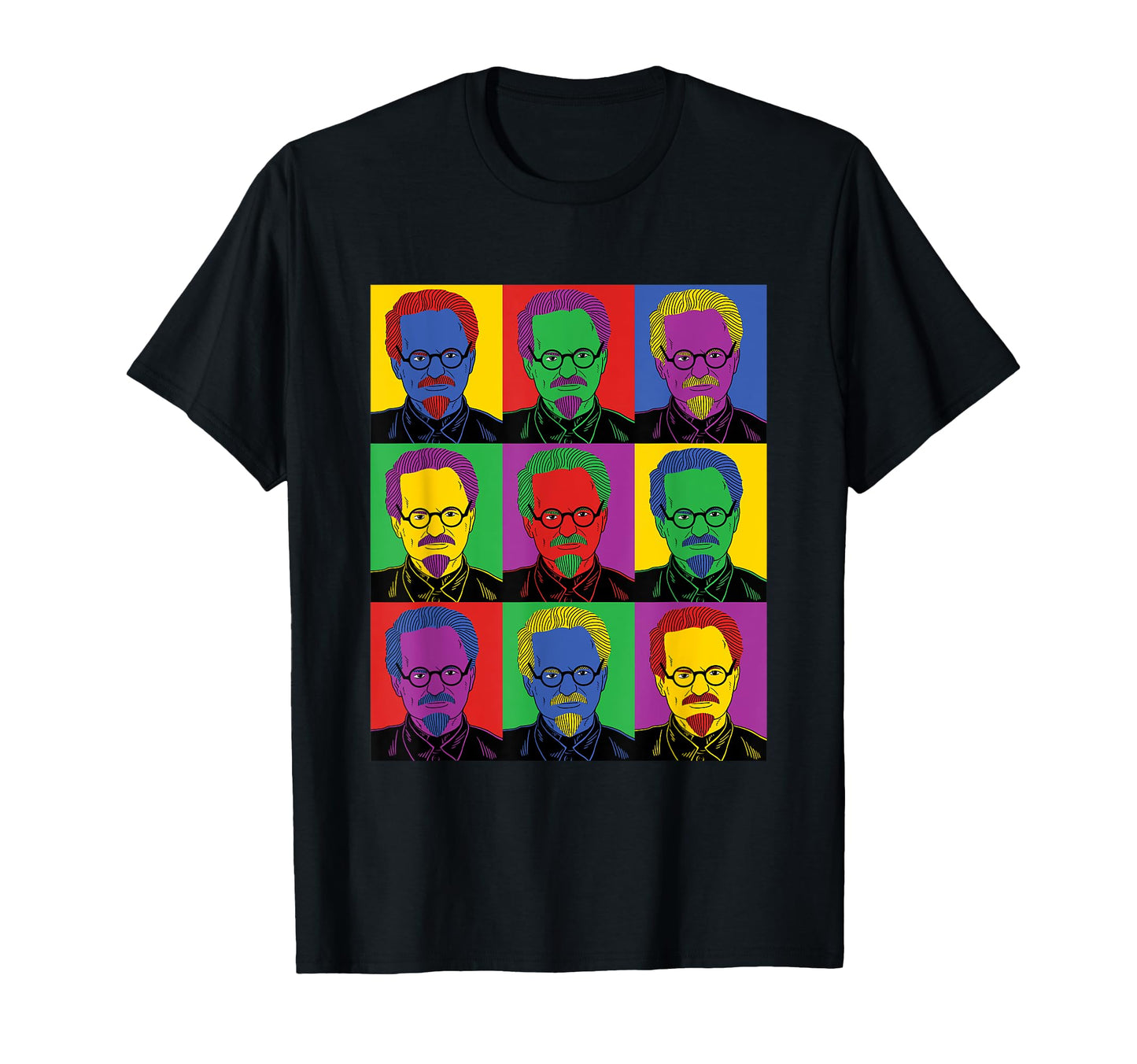 Leon Trotsky Pop Art History T-Shirt - Novelty Apparel Unisex - T-Shirt, Sweatshirt, Hoodie