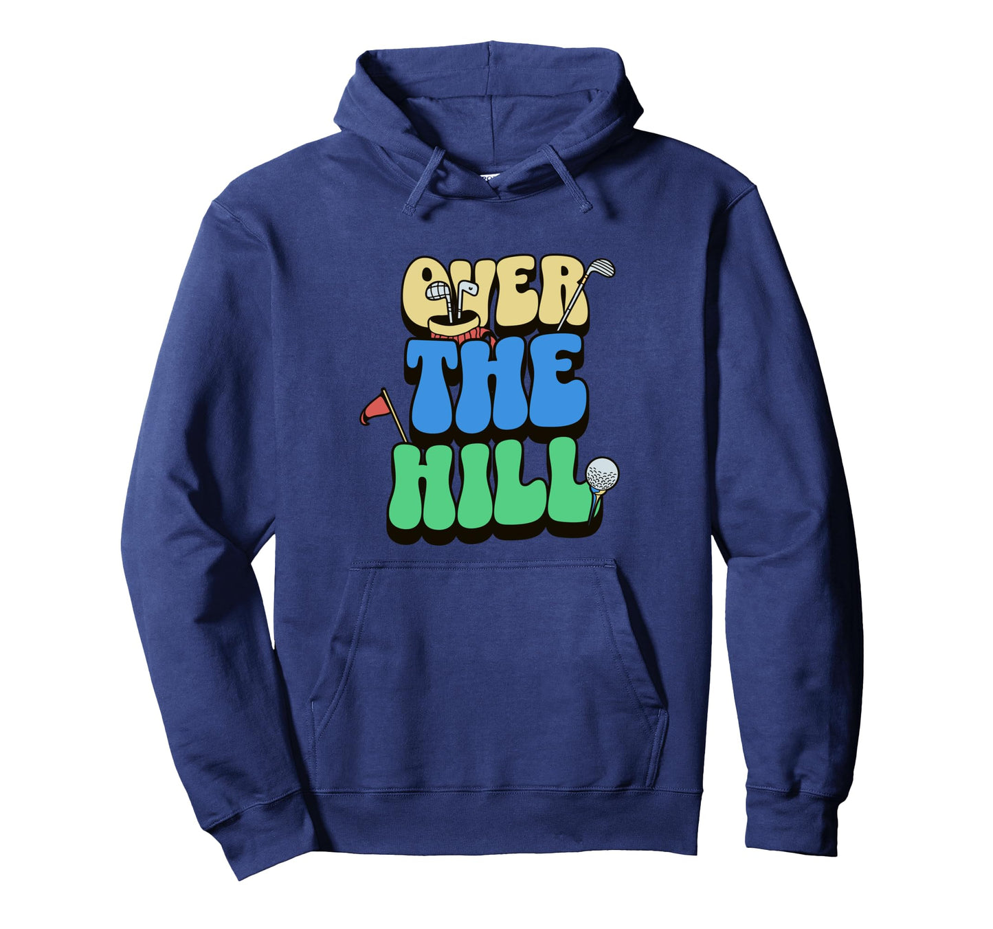 Old Golfer Funny Golf Dad Grandpa Joke Hoodie - Unique Graphic for Adults - T-Shirt, Sweatshirt, Hoodie