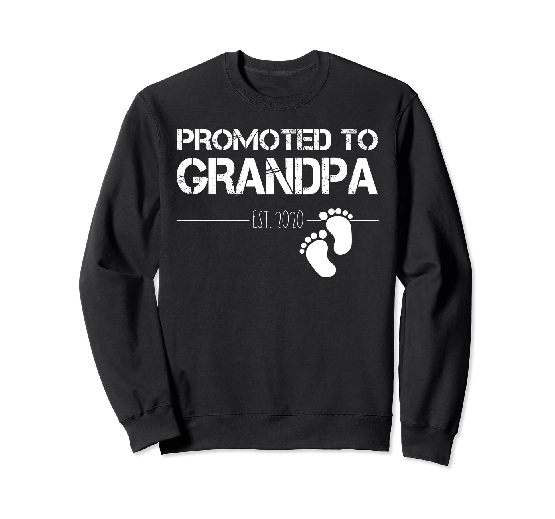 Funny Promoted To Grandpa 2020 Birth Sweatshirt - Unique Graphic for Adults - T-Shirt, Sweatshirt, Hoodie