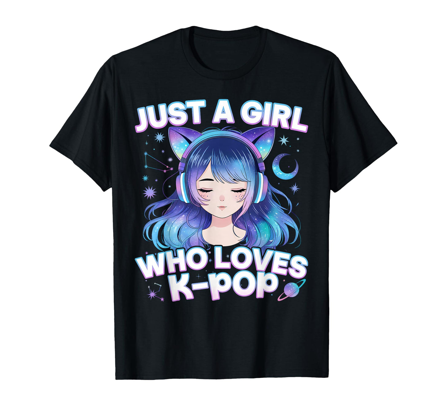 Just Who Loves K Pop Listening Kpop T-Shirt - Streetwear Style Unisex - T-Shirt, Sweatshirt, Hoodie