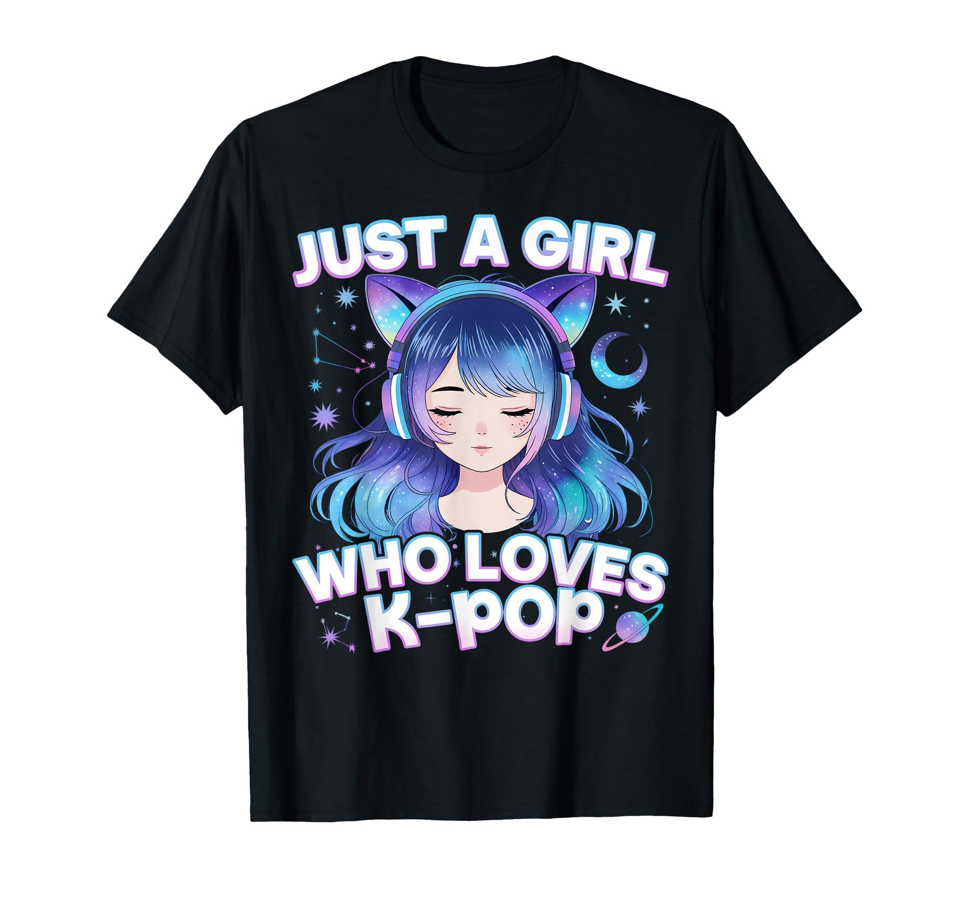 Just Who Loves K Pop Listening Kpop T-Shirt - Streetwear Style Unisex - T-Shirt, Sweatshirt, Hoodie