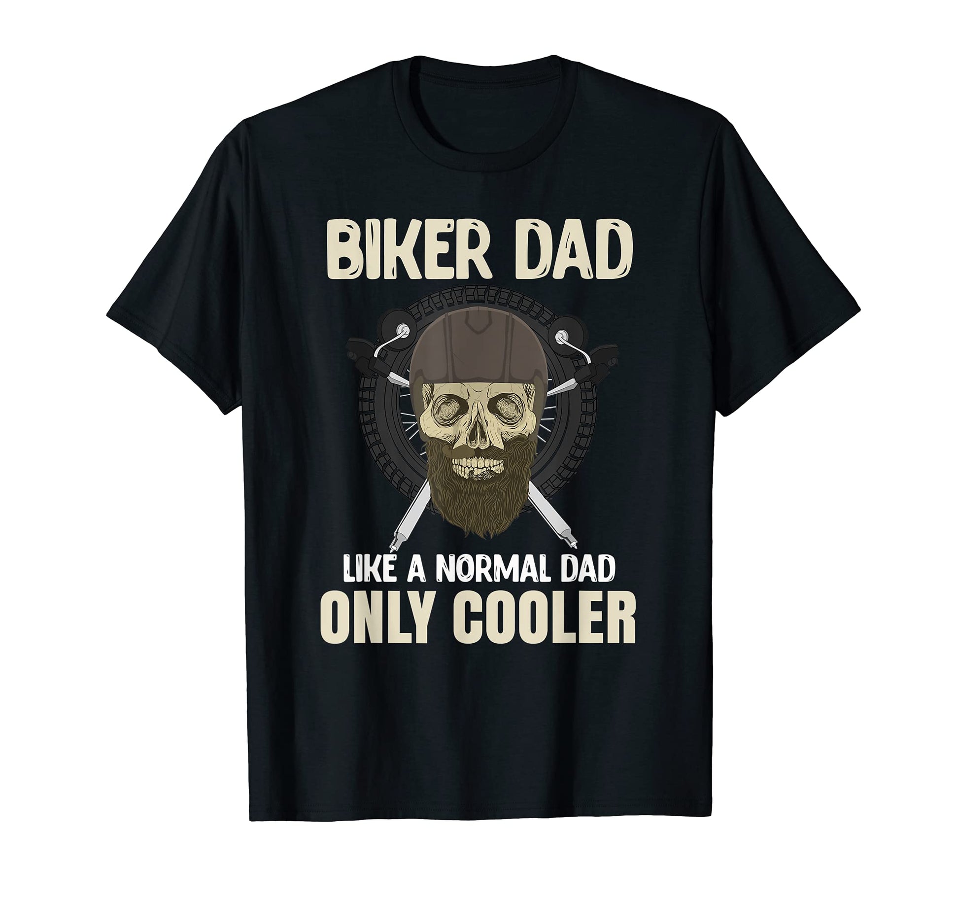 Biker Dad Like Normal Dad Only T-Shirt - Aesthetic Graphic Men Women - T-Shirt, Sweatshirt, Hoodie