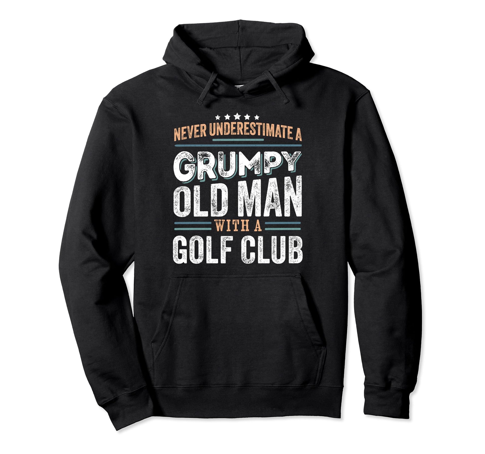 Grumpy Old Golf Club Funny Dad Gifts Hoodie - Custom Art Print Unisex - T-Shirt, Sweatshirt, Hoodie